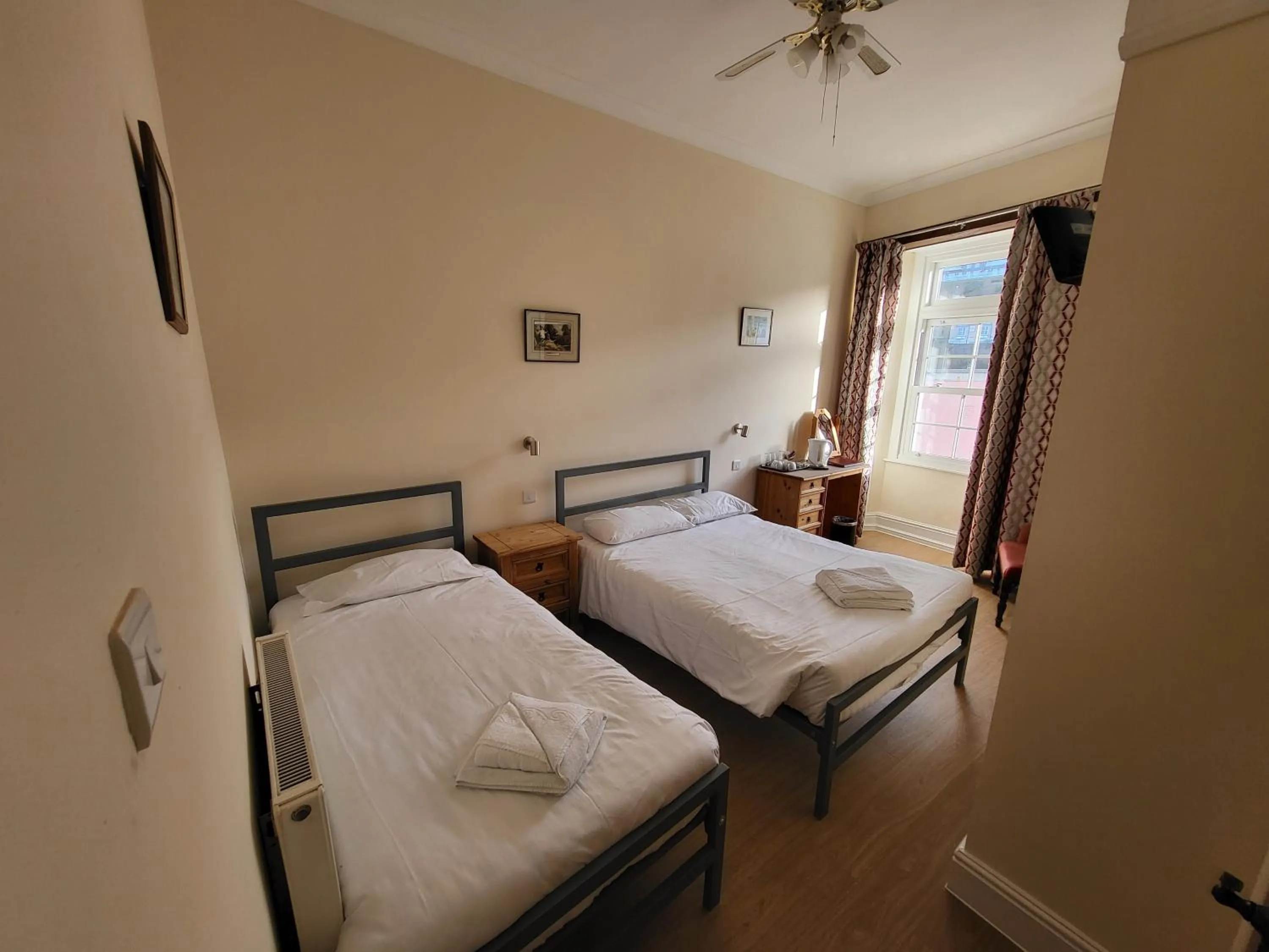 Bed in Royal Britannia Hotel