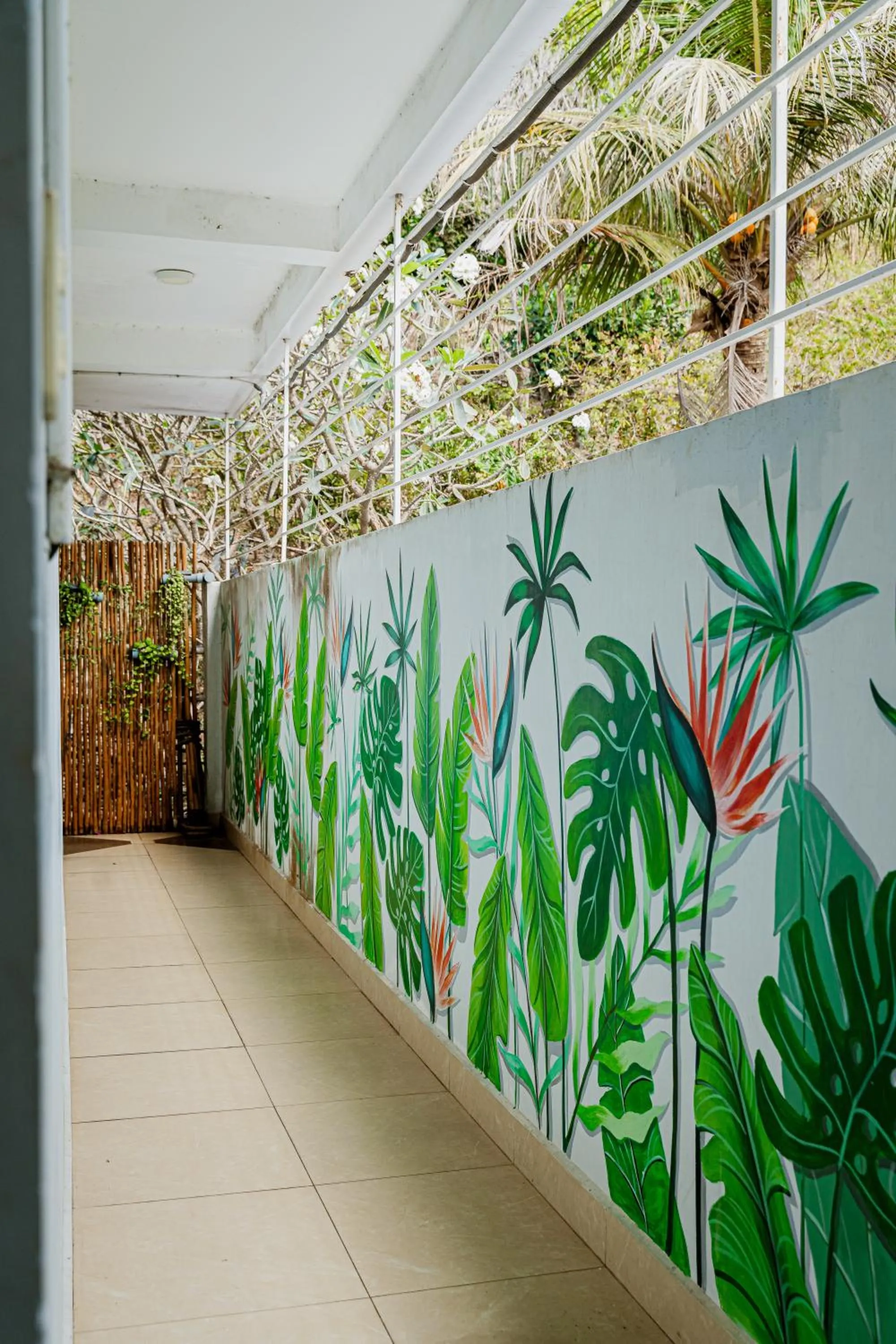 Patio in Ananas Beach Hotel