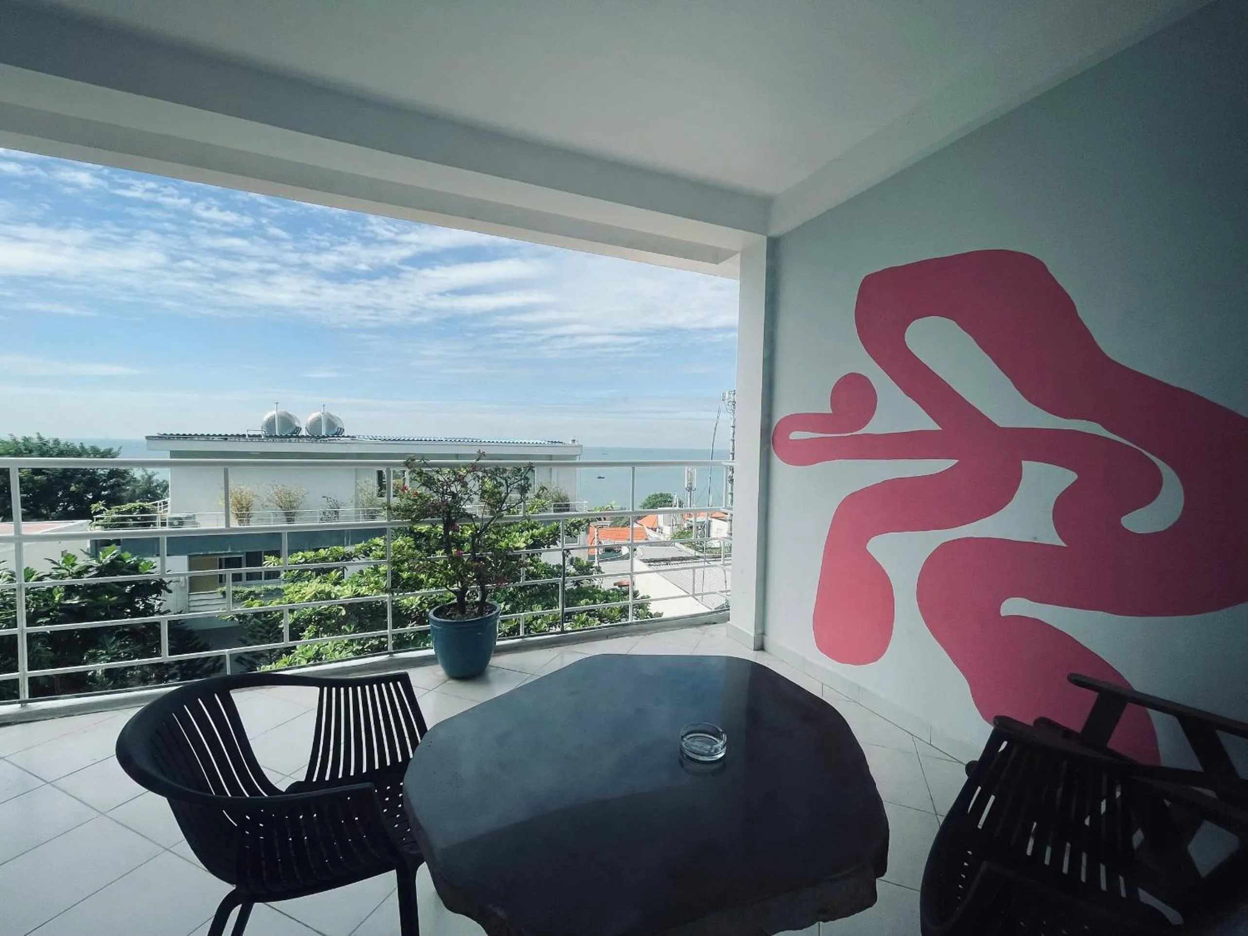 Balcony/Terrace in Ananas Beach Hotel