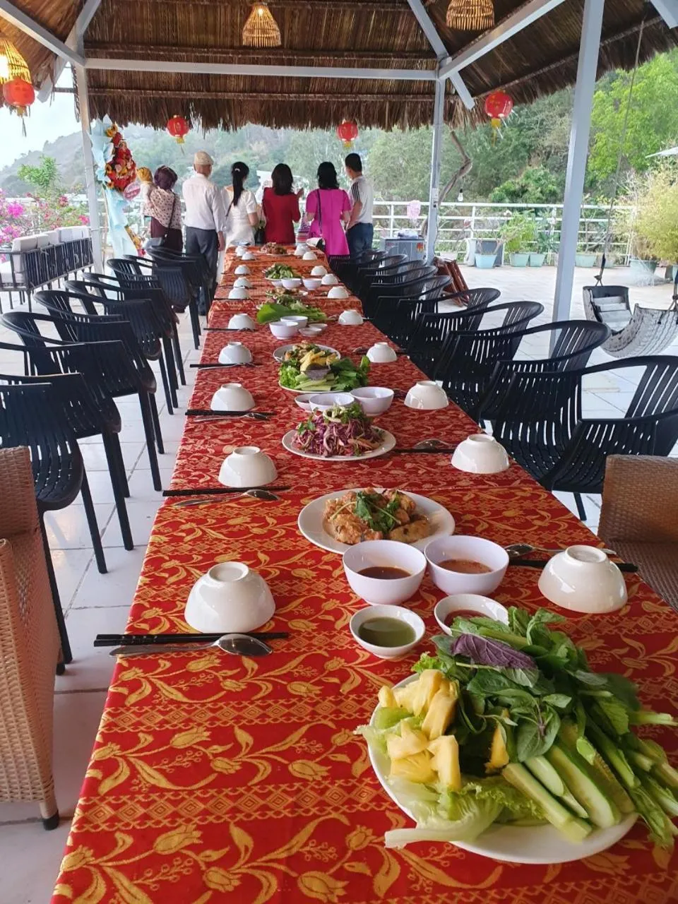 BBQ facilities in Ananas Beach Hotel