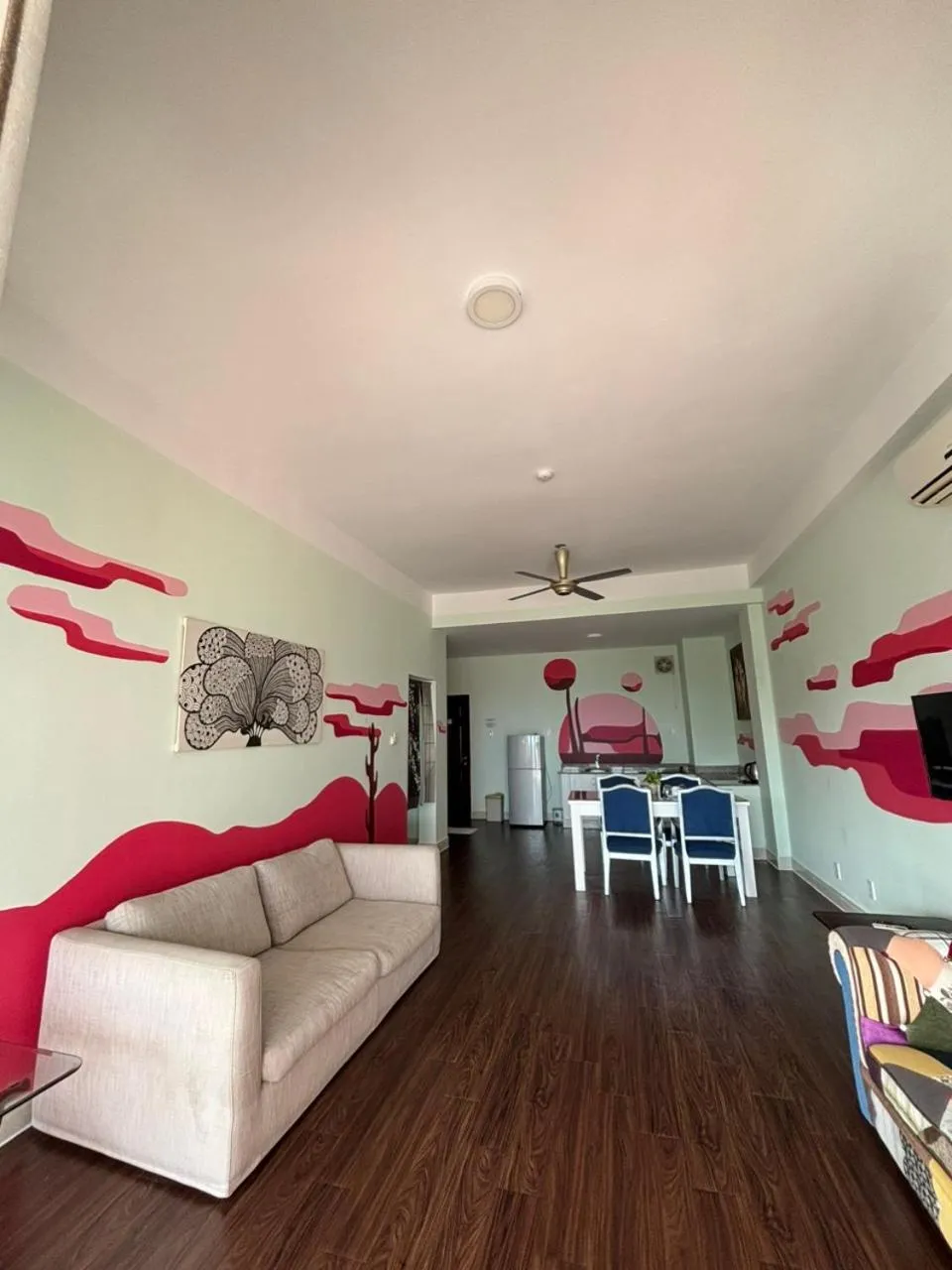 Living room, Bed in Ananas Beach Hotel
