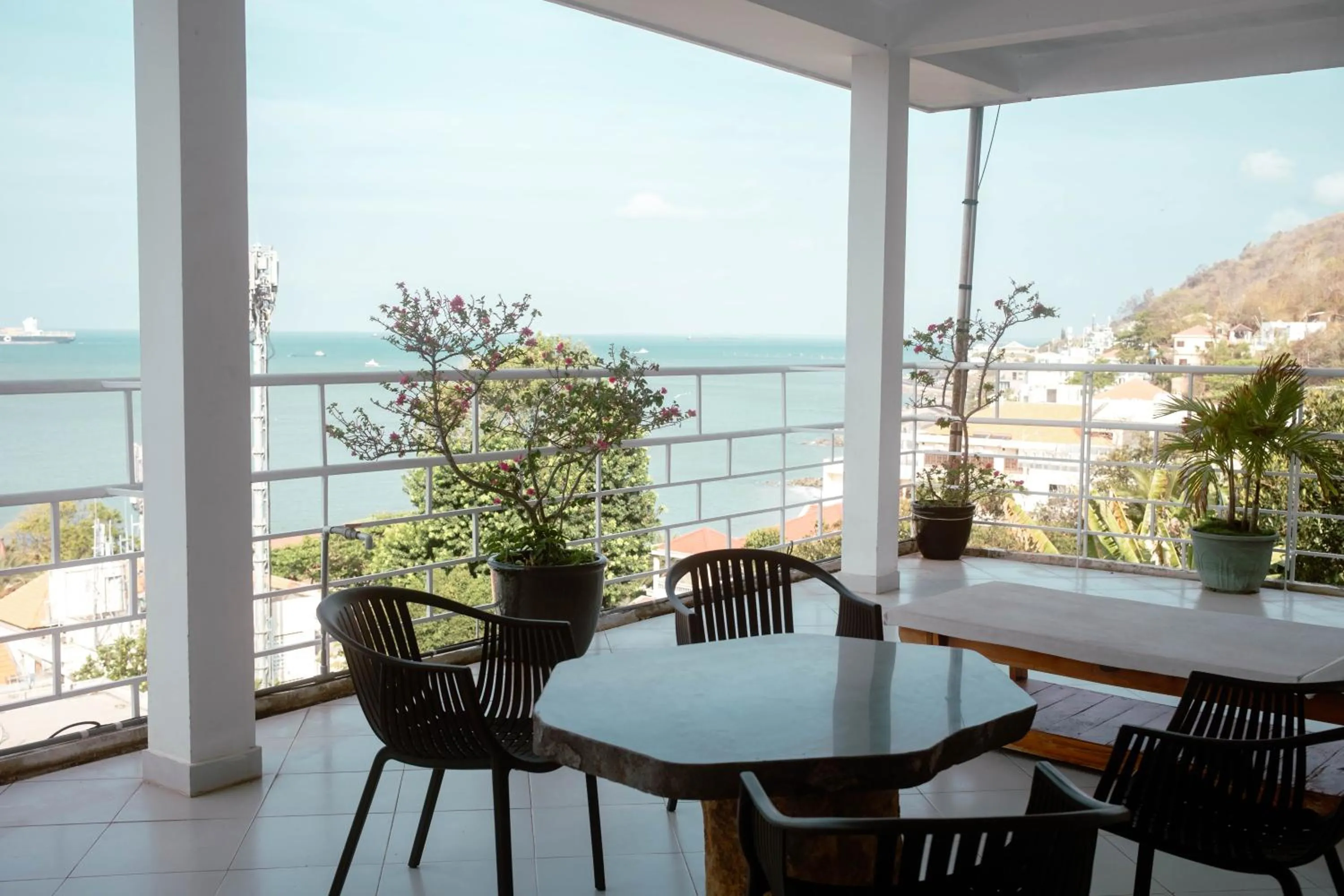 Balcony/Terrace in Ananas Beach Hotel