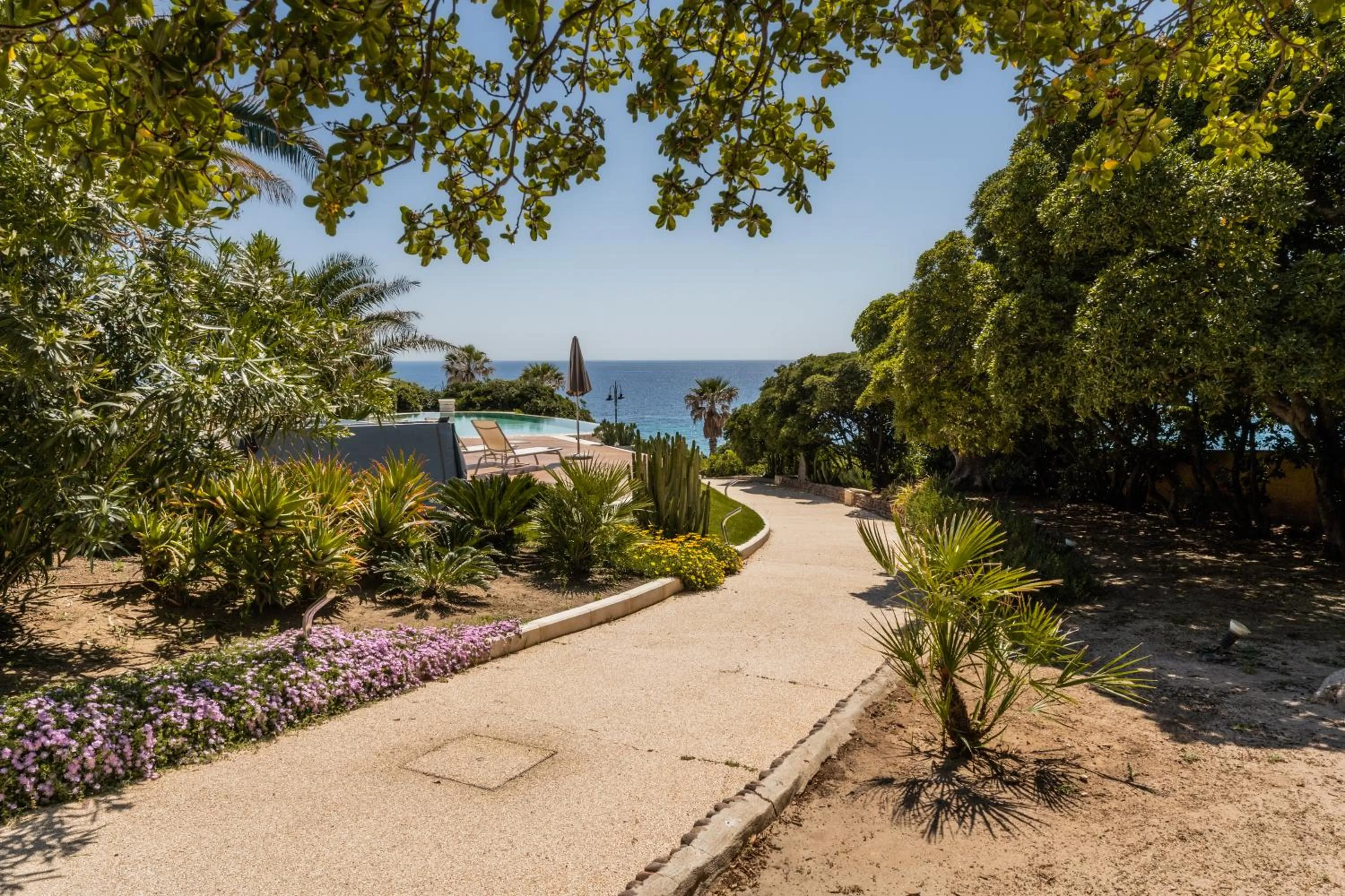 Natural landscape in Villa Mosca Charming House