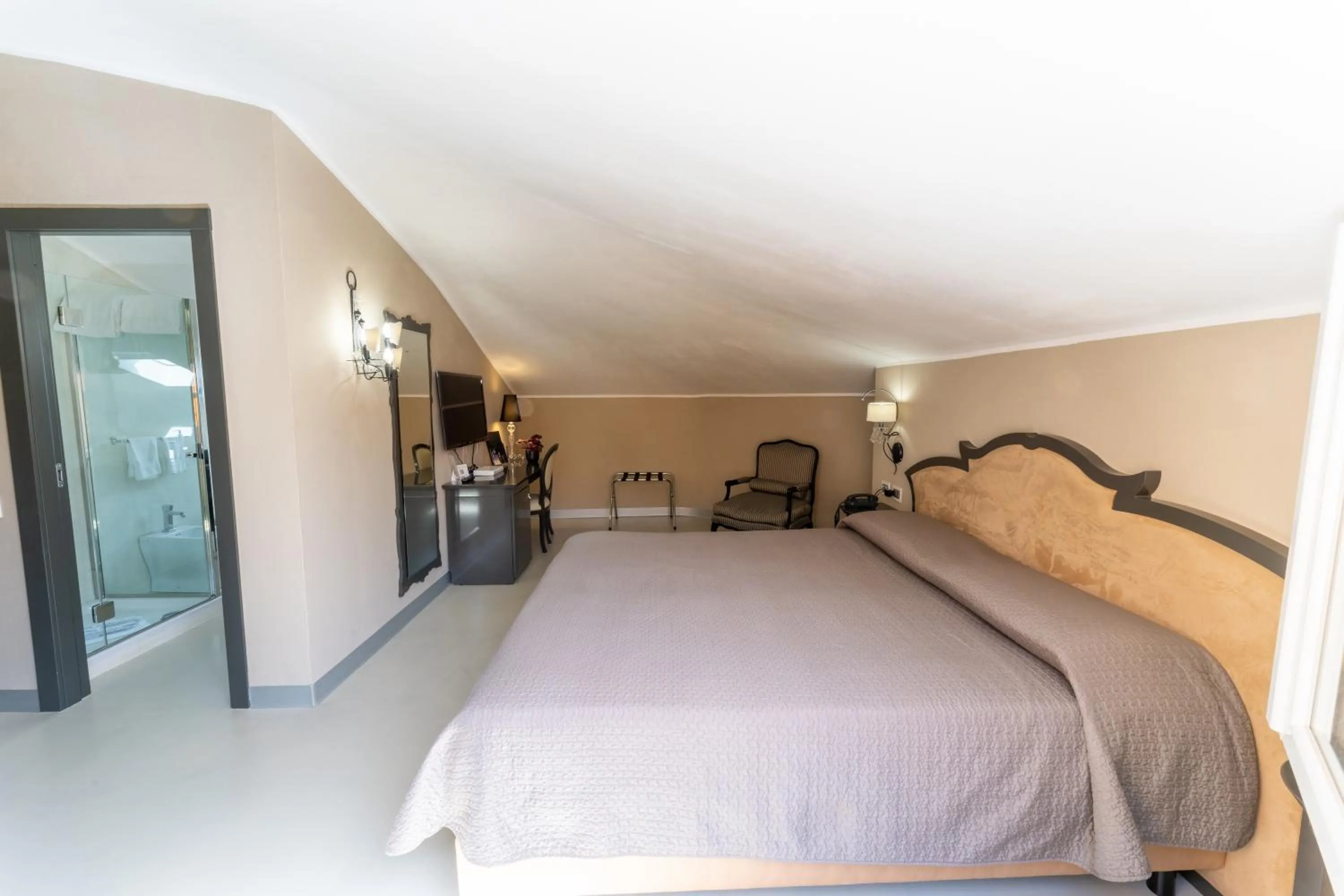 Bed in Villa Mosca Charming House