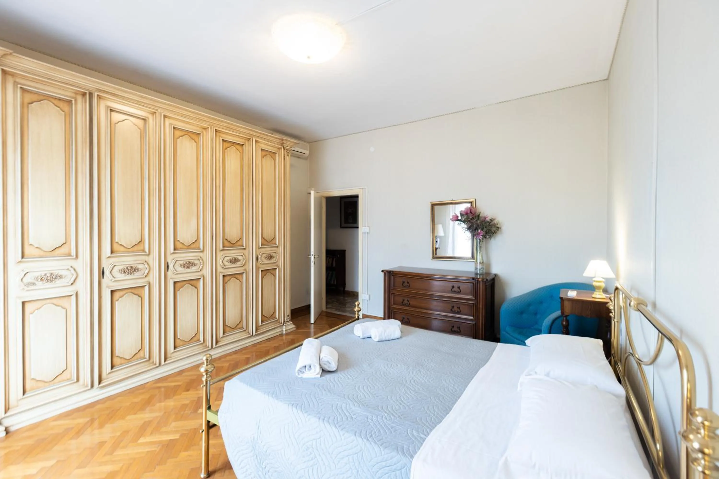 Bedroom, Bed in Montebello, Bologna by Short Holidays