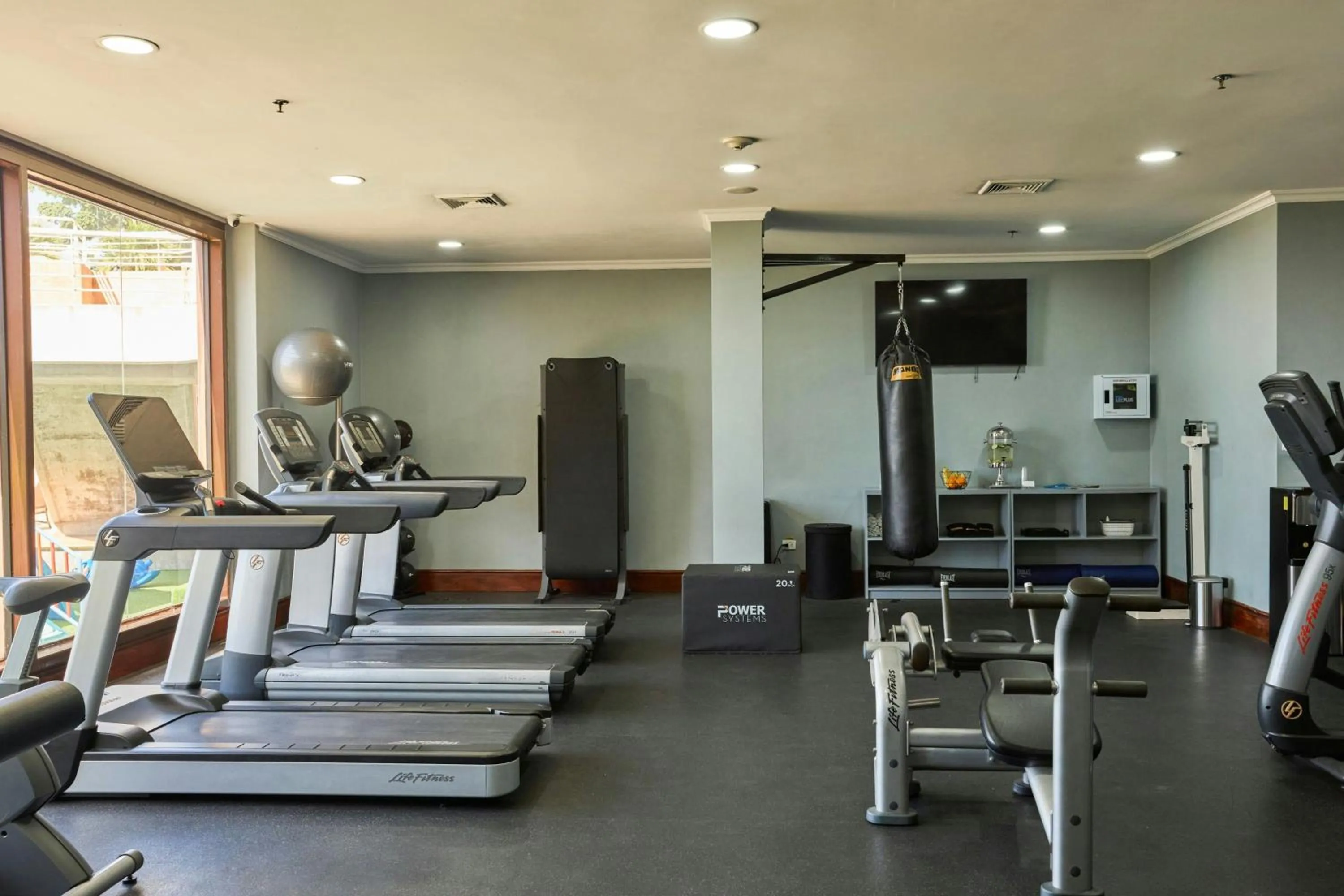 Fitness centre/facilities in Marriott Venezuela Hotel Playa Grande