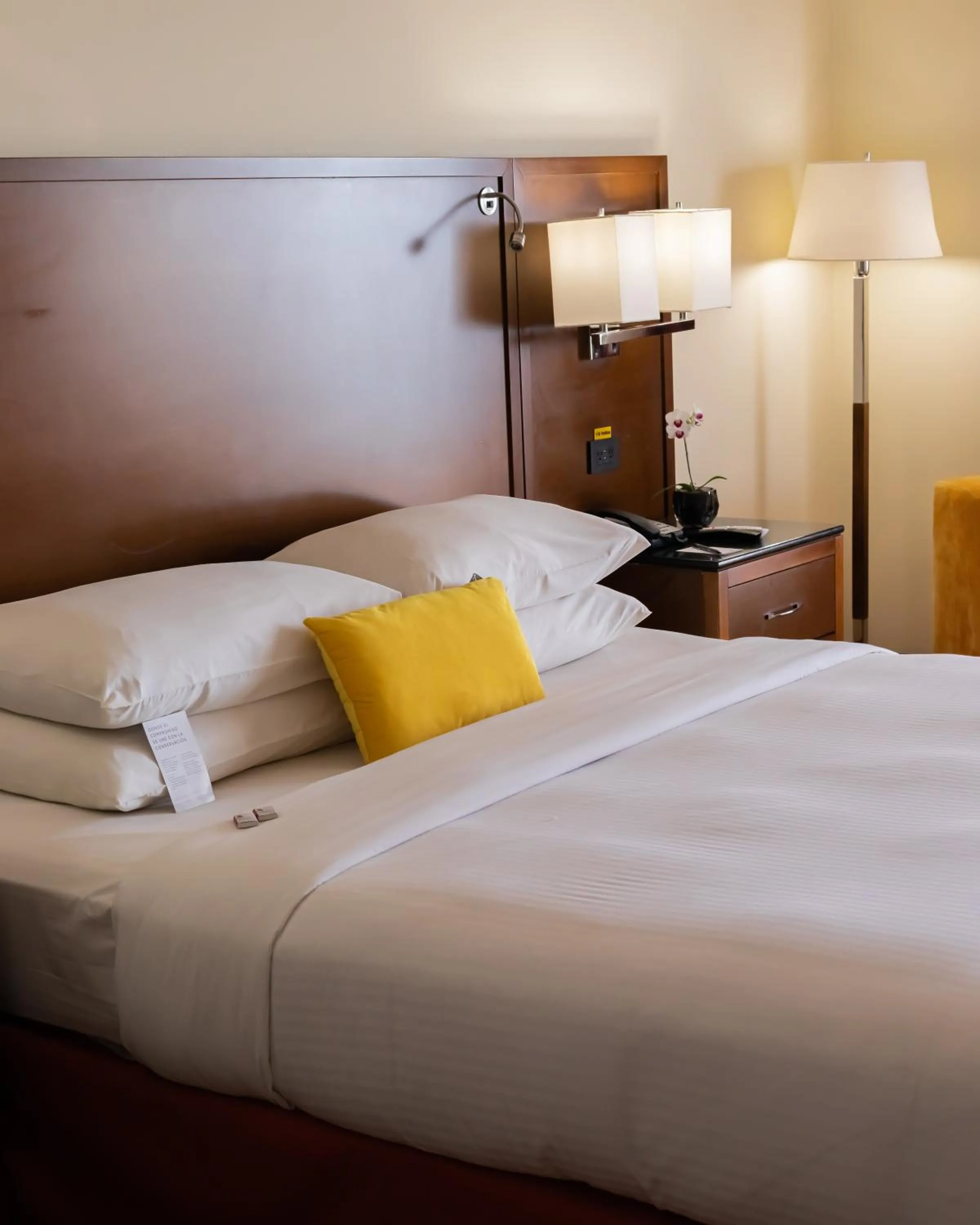 Bed in Marriott Venezuela Hotel Playa Grande