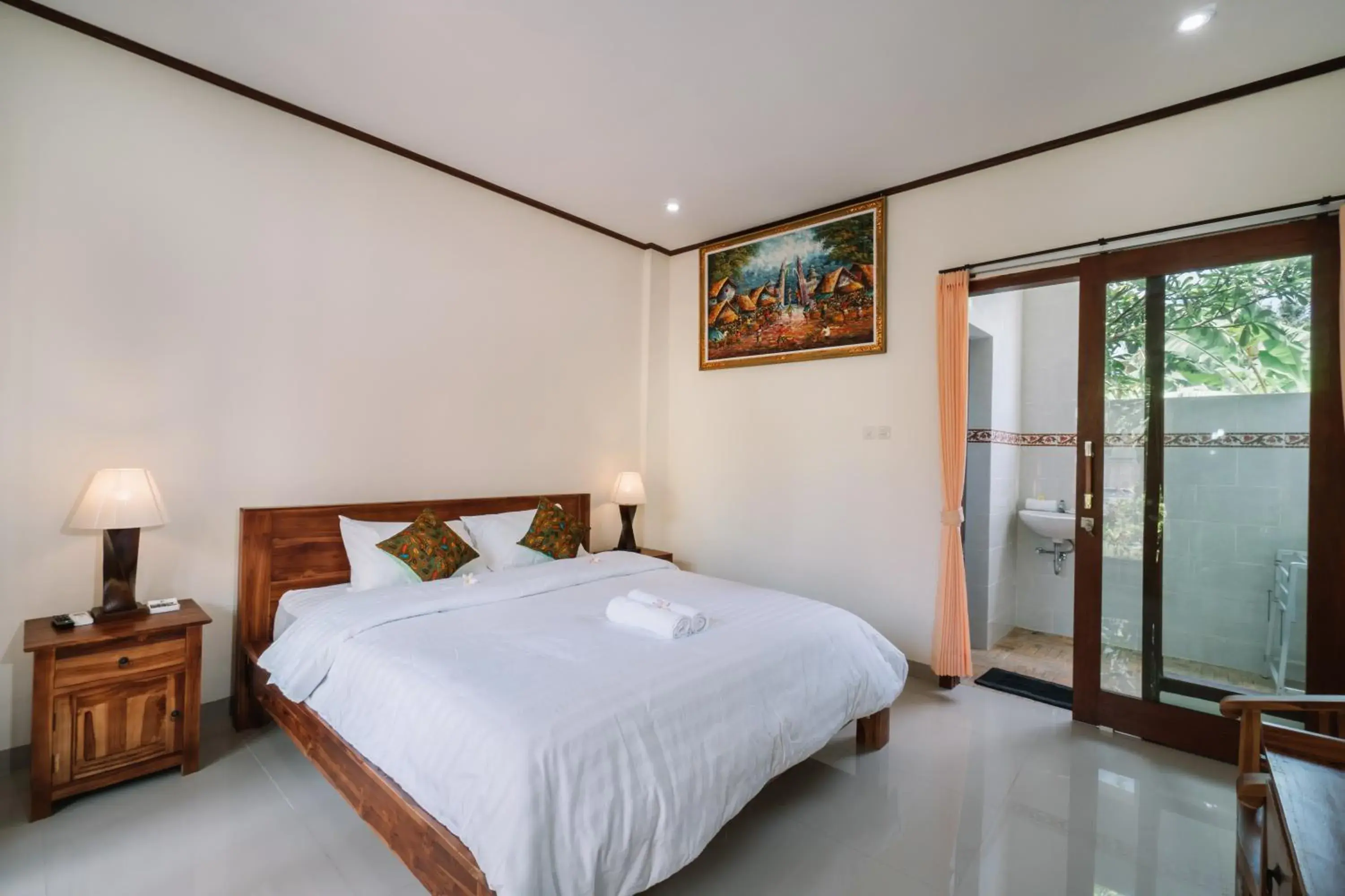 Bed in Sari Nusa Inn Bed in Sari Nusa Inn