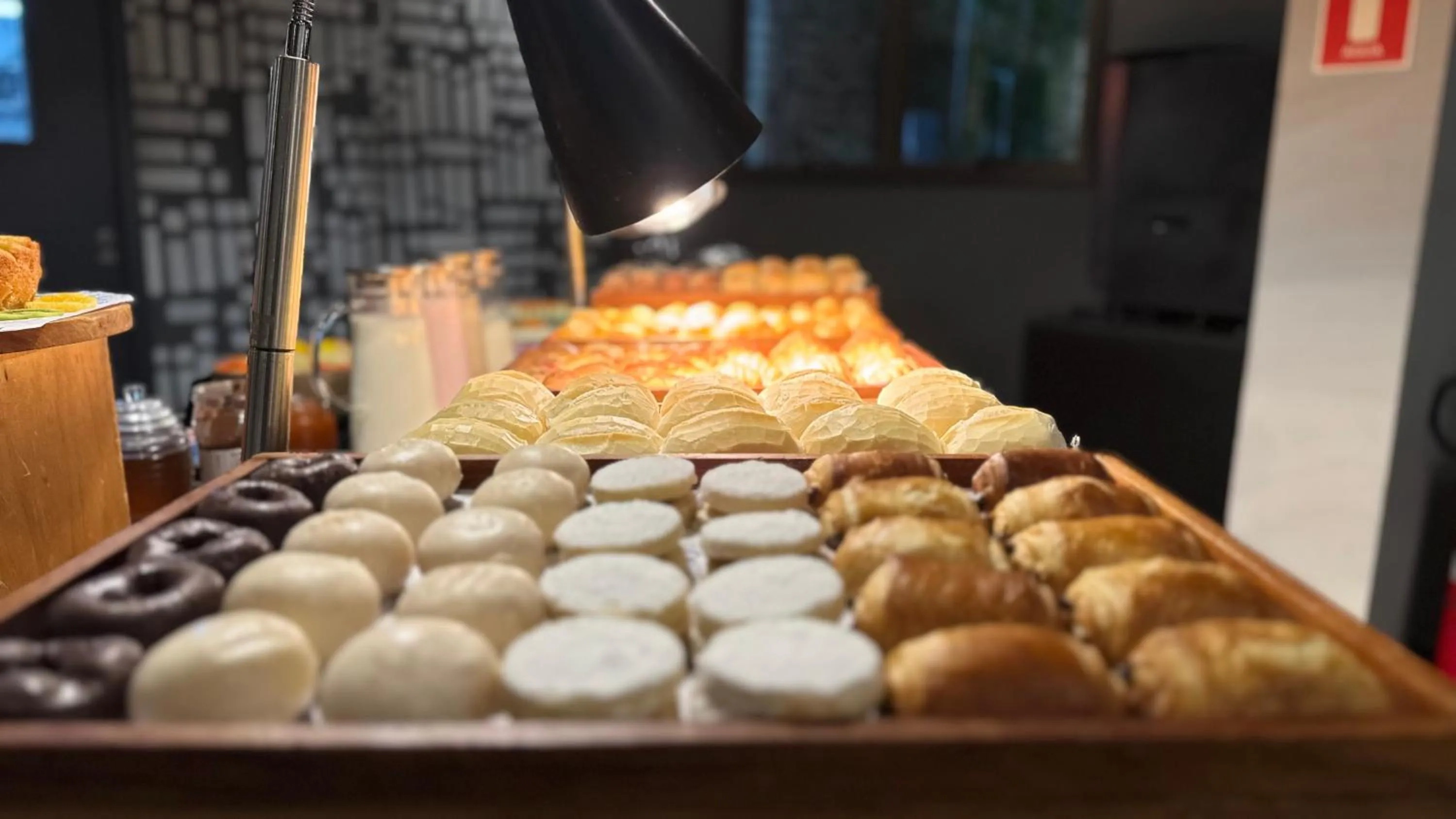 Buffet breakfast in ibis Styles SP Faria Lima