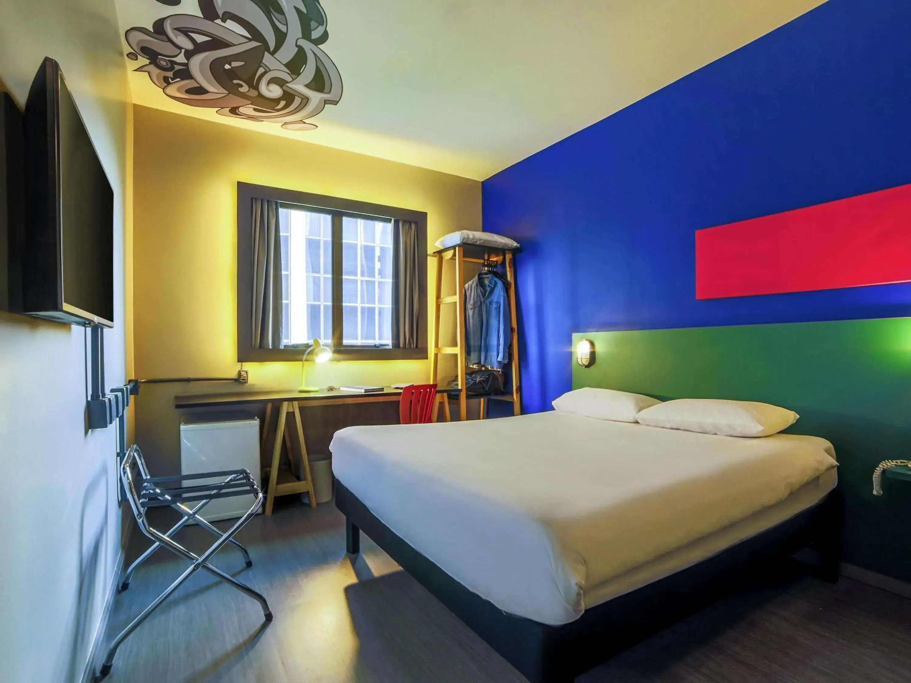 Property building, Bed in ibis Styles SP Faria Lima Property building, Bed in ibis Styles SP Faria Lima