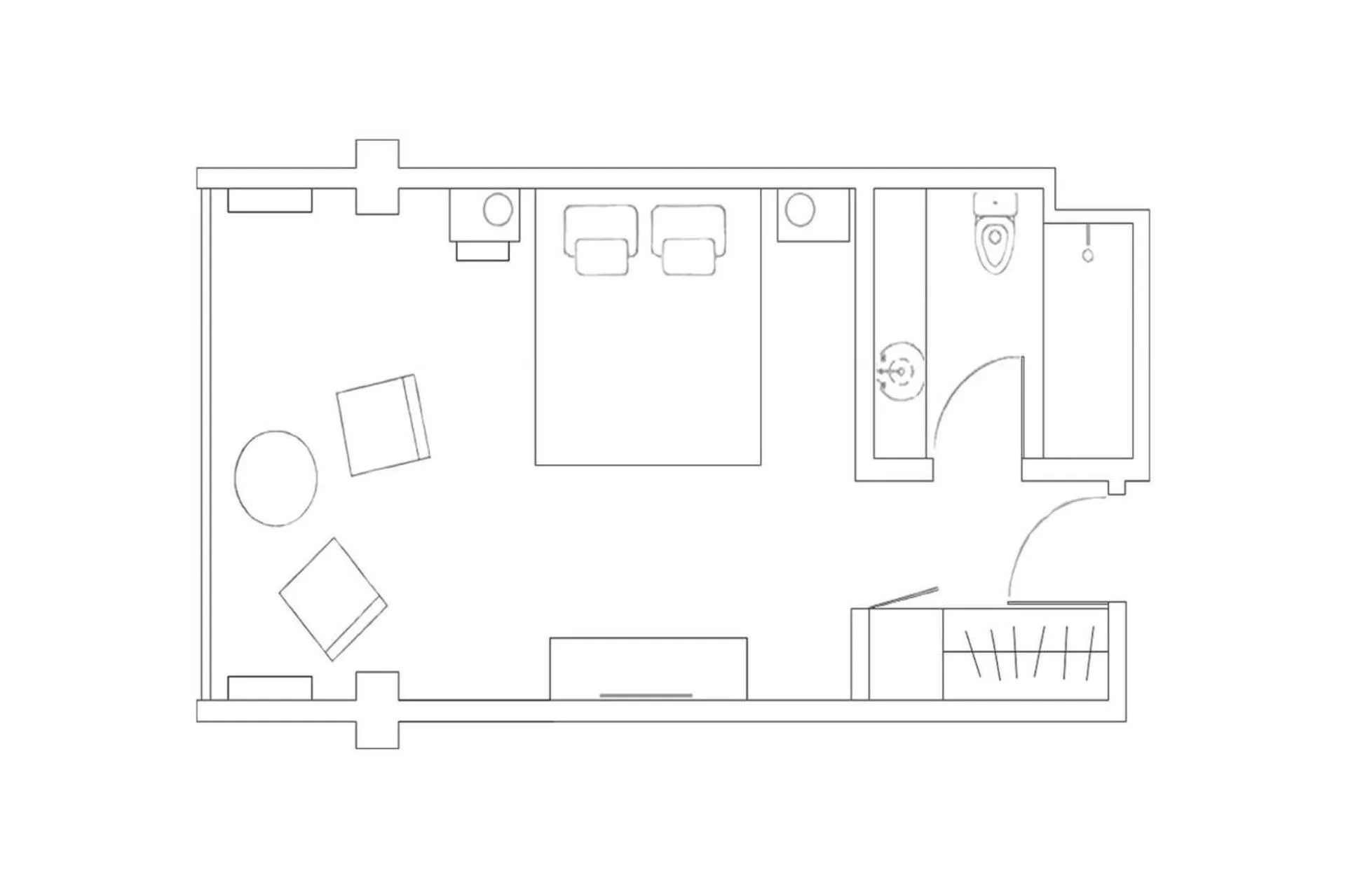 Photo of the whole room in Almyra