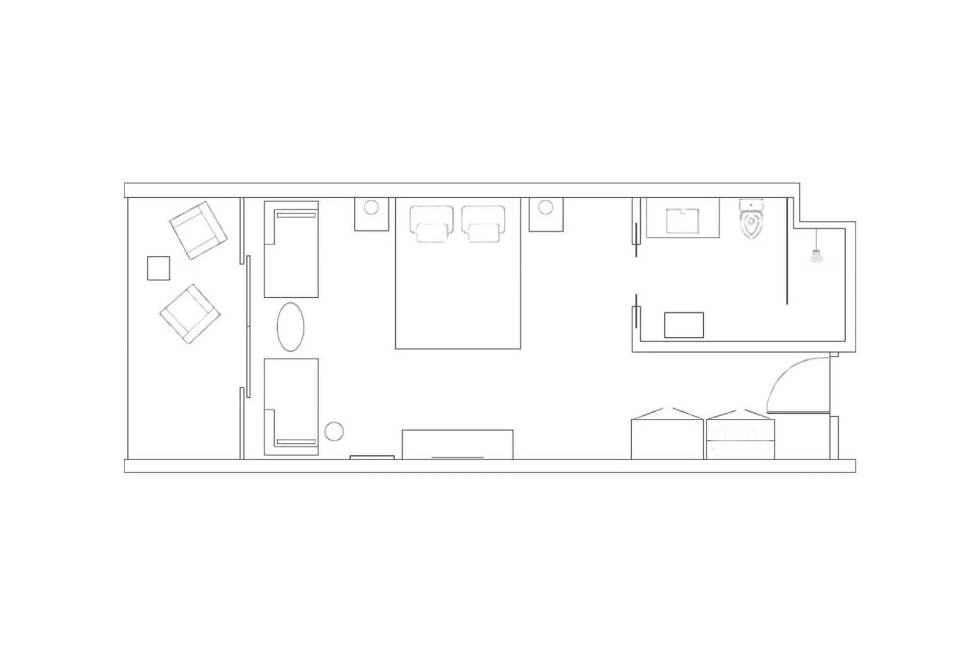 Photo of the whole room in Almyra