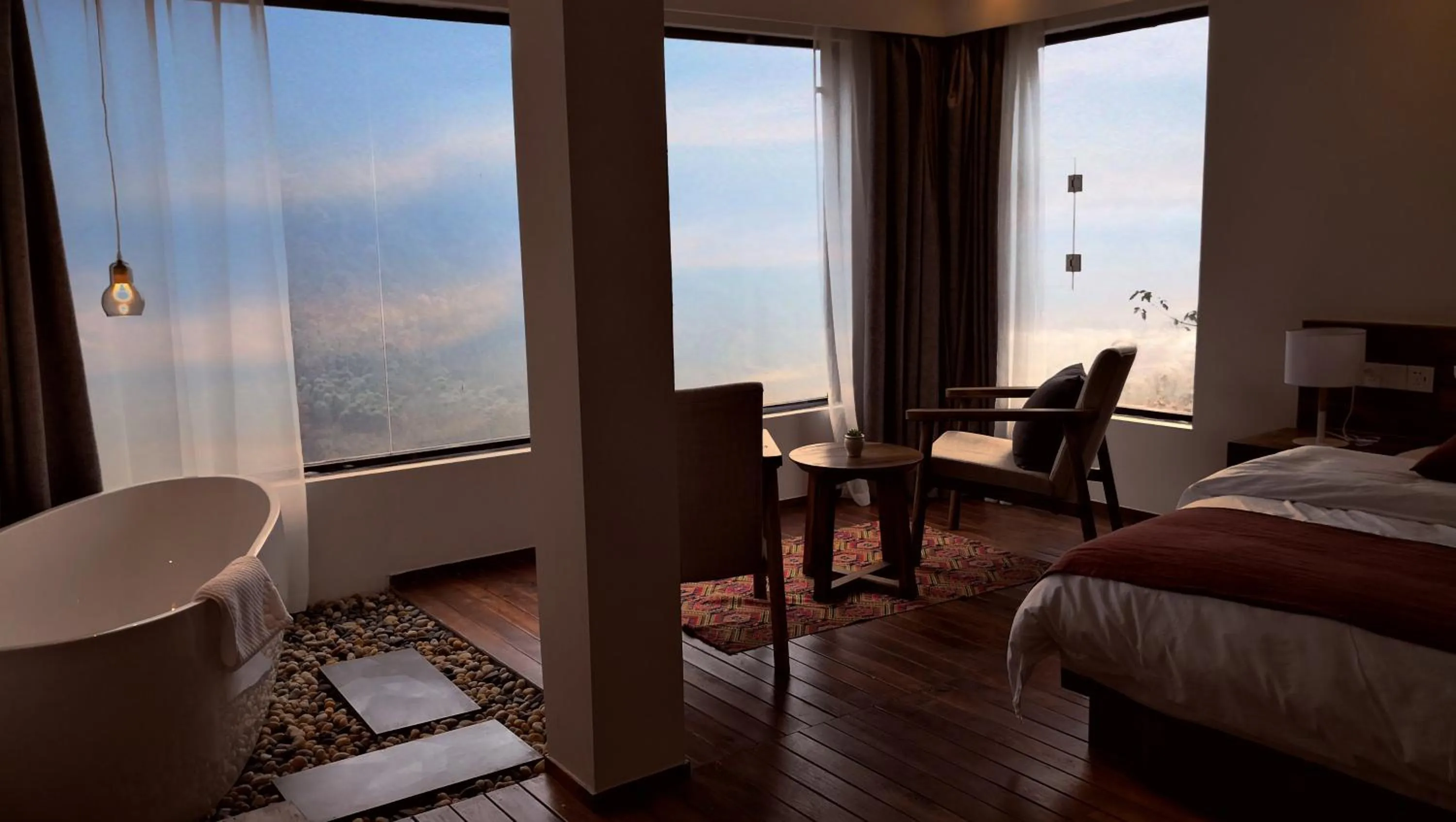 Bedroom, Bed in Purespace