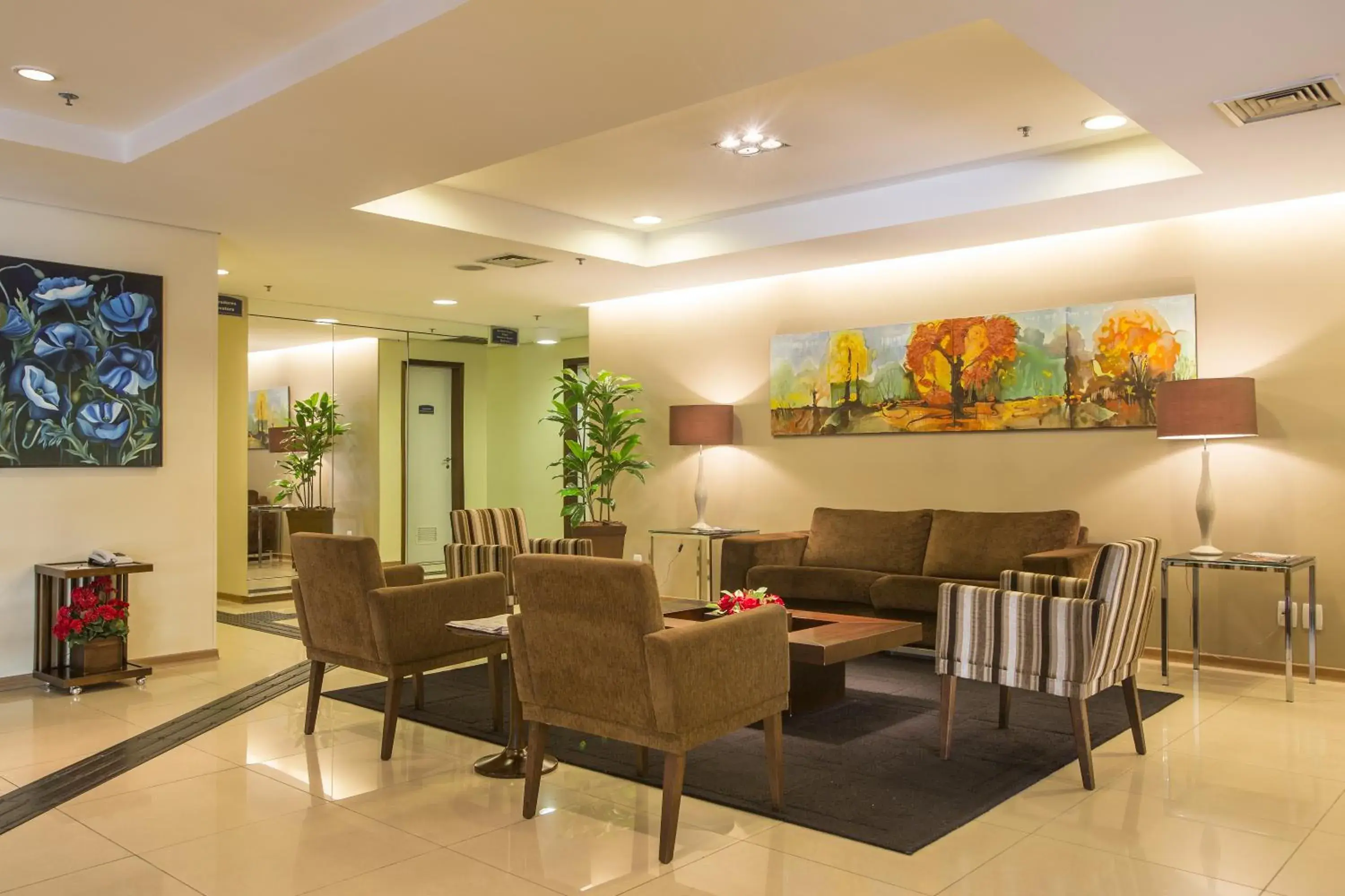 Lobby or reception in Astron Hotel Bauru by Nobile Lobby or reception in Astron Hotel Bauru by Nobile