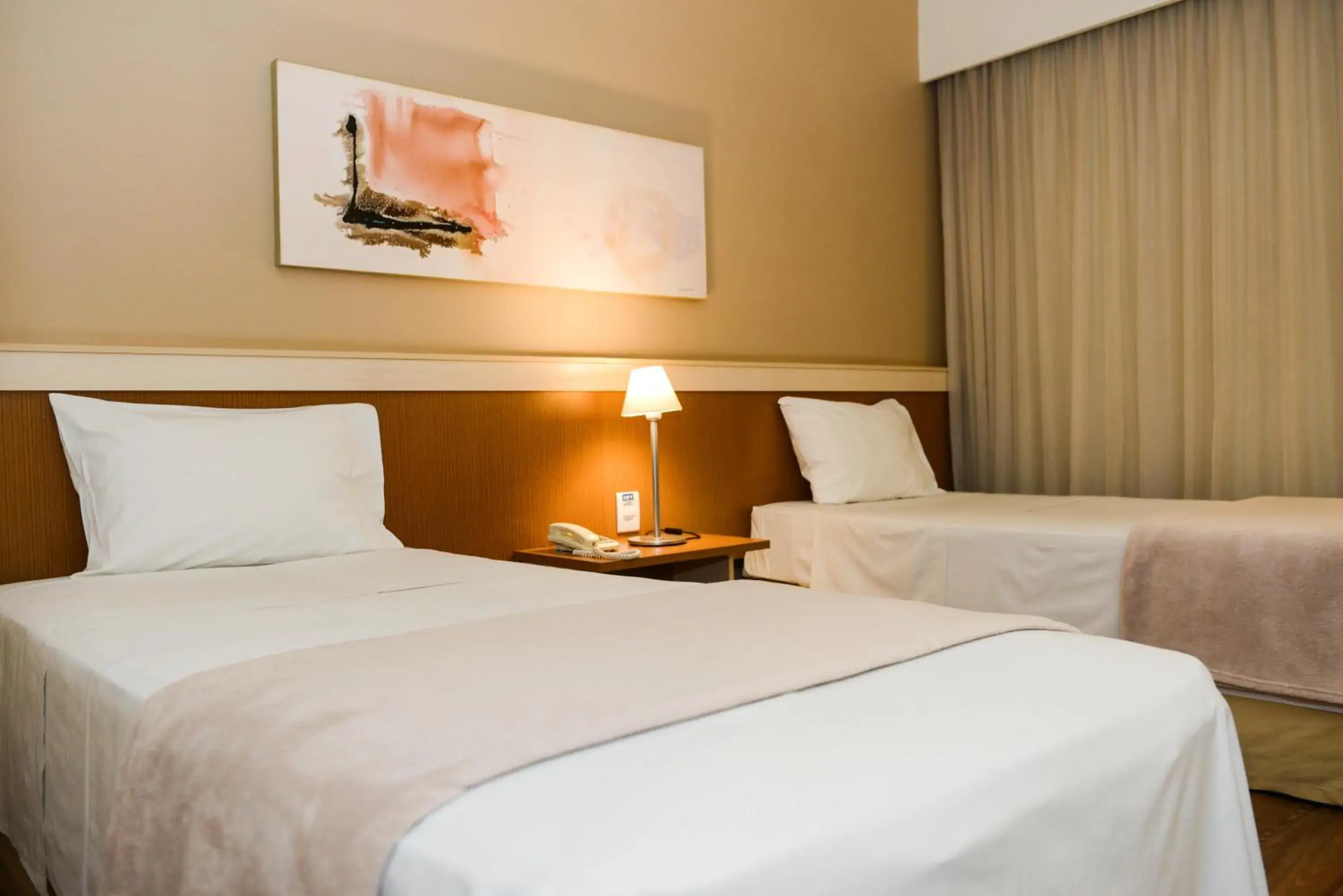 Bed in Astron Hotel Bauru by Nobile Bed in Astron Hotel Bauru by Nobile