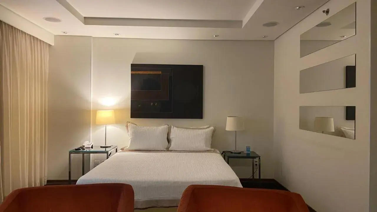 Bed in Astron Hotel Bauru by Nobile Bed in Astron Hotel Bauru by Nobile