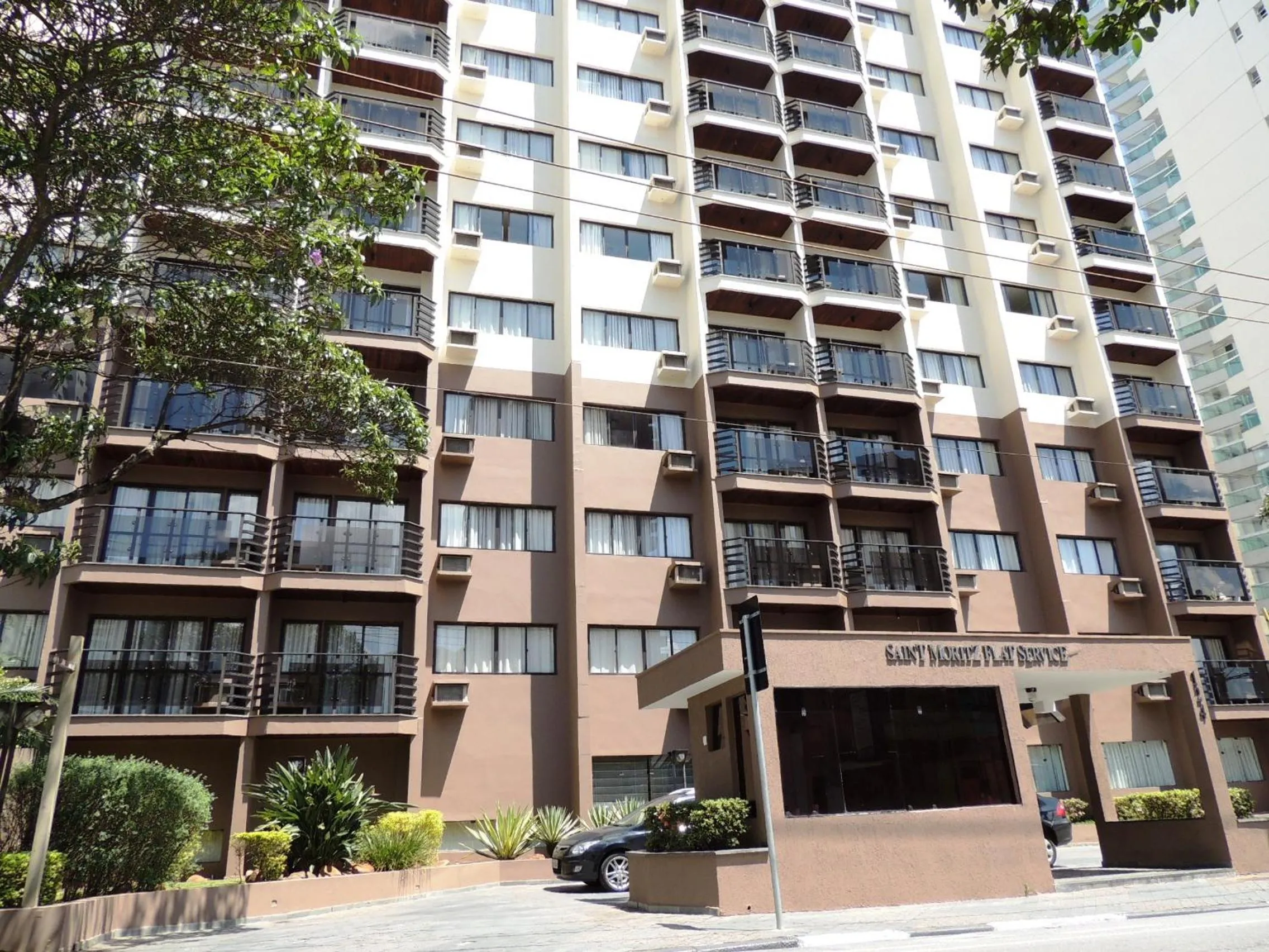 Facade/entrance in Astron St Moritz by Nobile