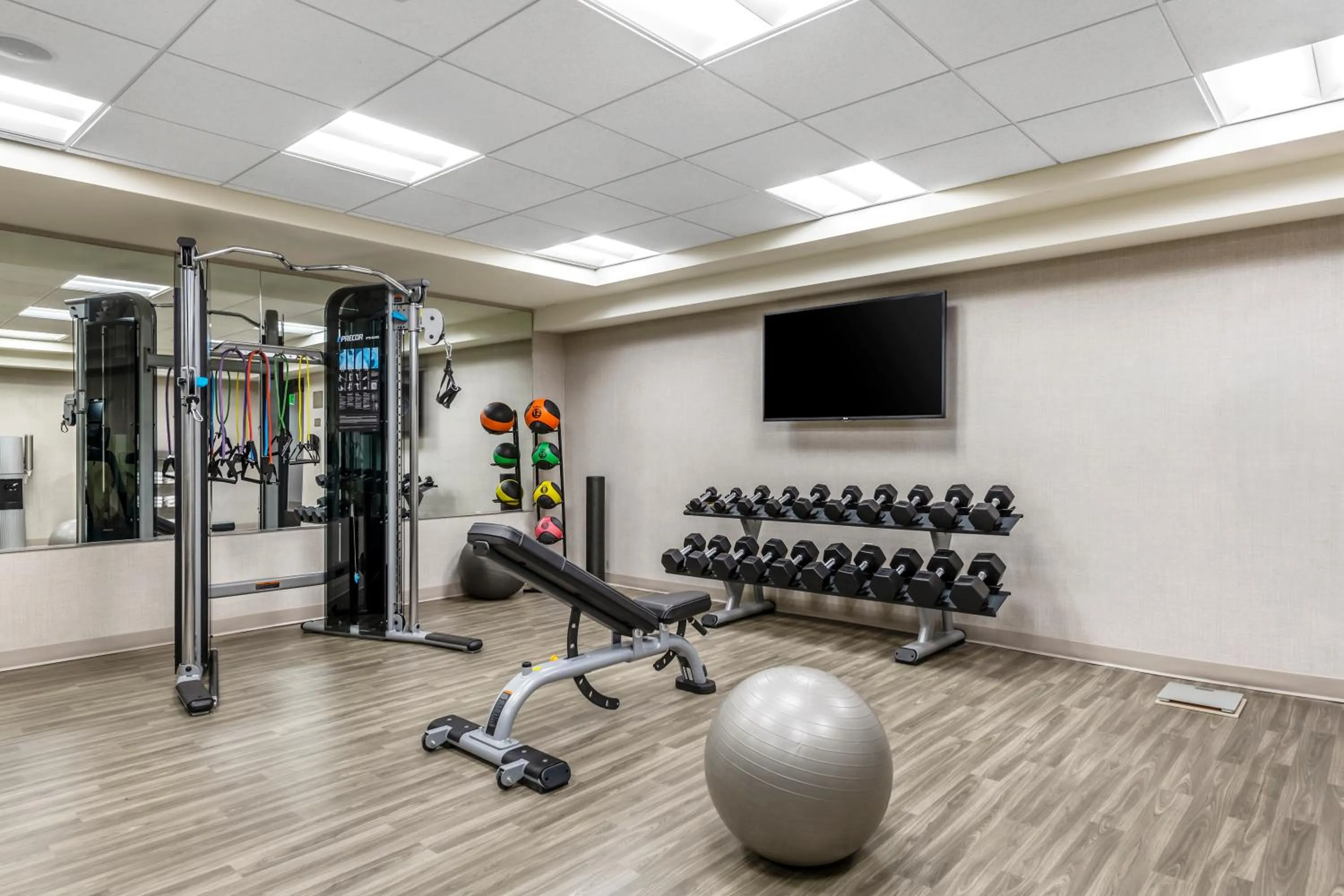 Fitness centre/facilities in Hyatt Place Phoenix Chandler - Fashion Center