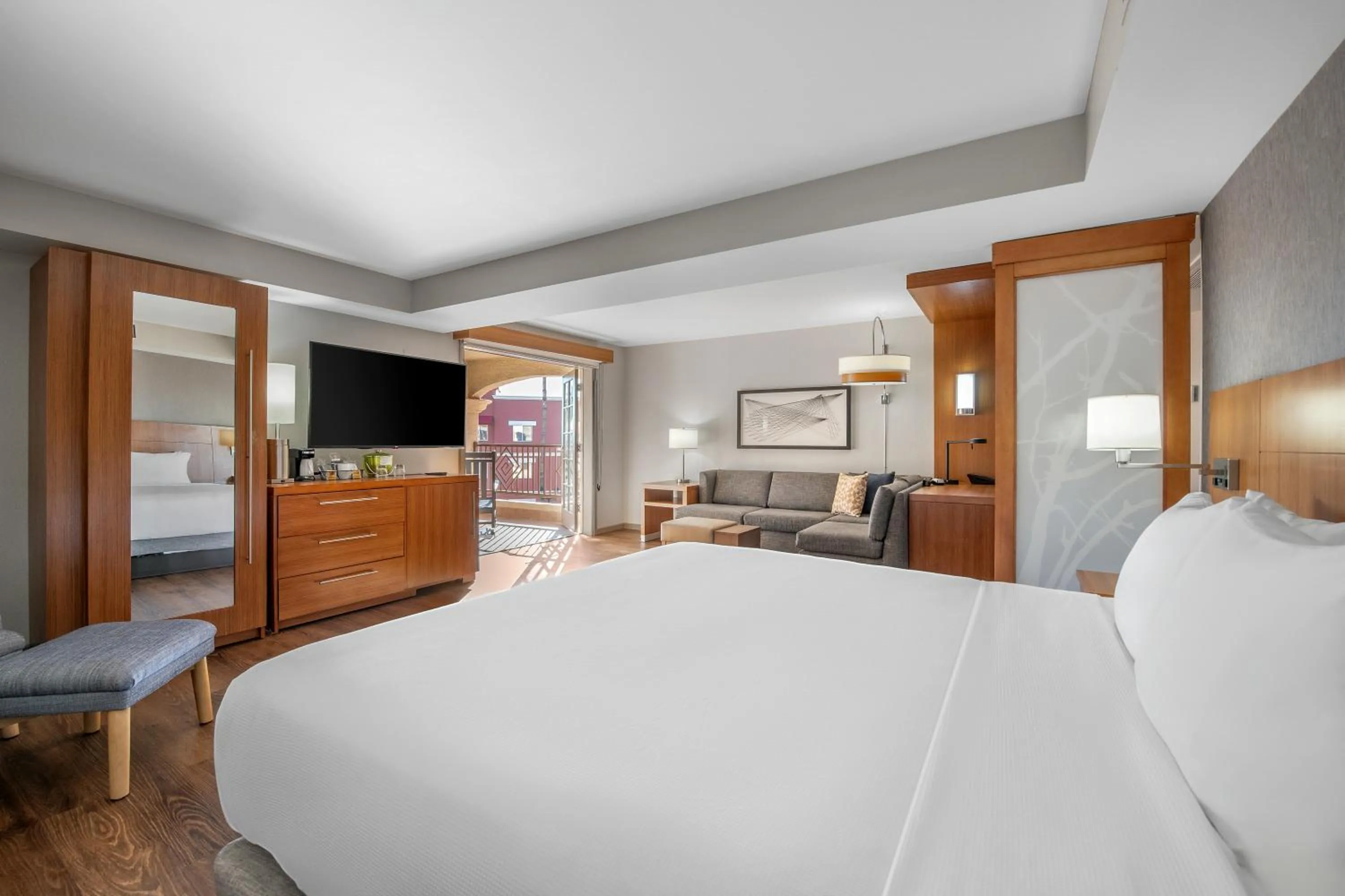 Bedroom, Bed in Hyatt Place Phoenix Chandler - Fashion Center