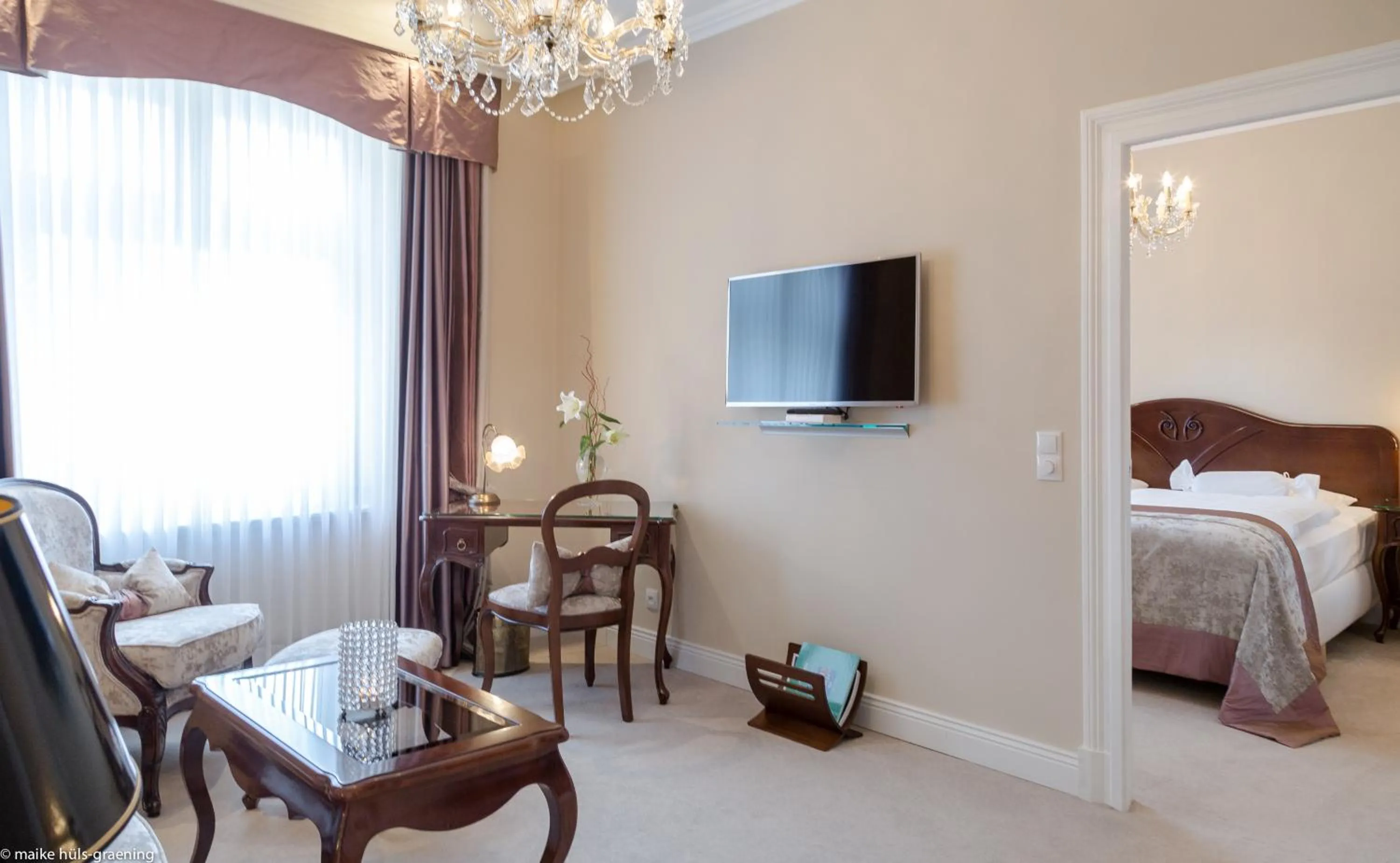 Bed in Hotel Miramar