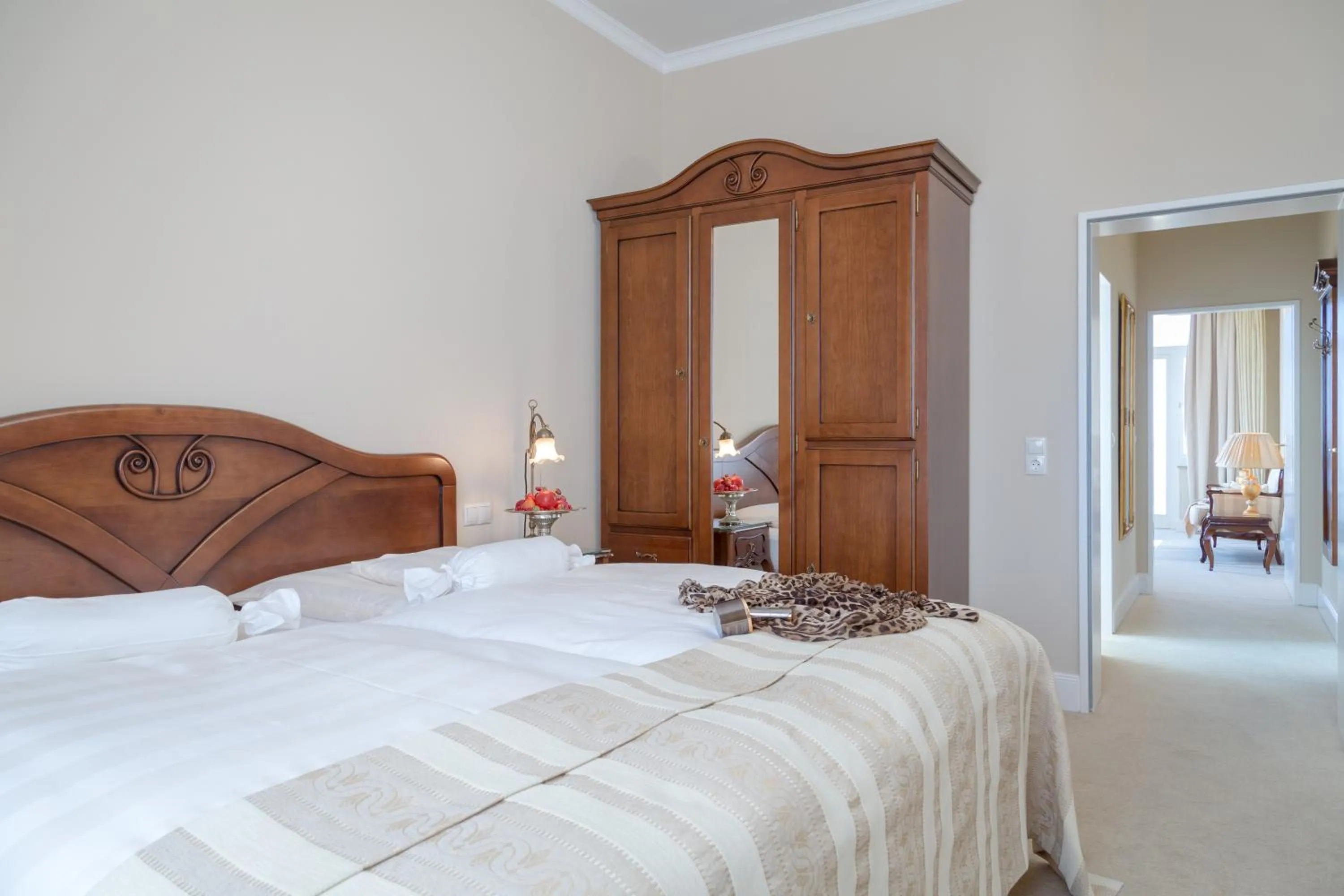 Bed in Hotel Miramar