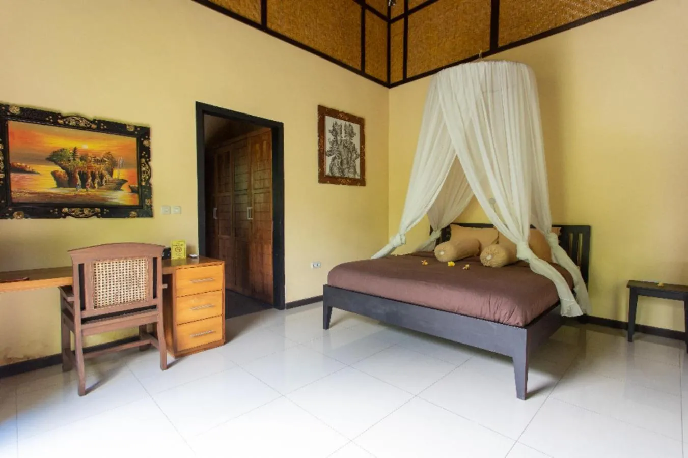 Bed in Villa Latebra