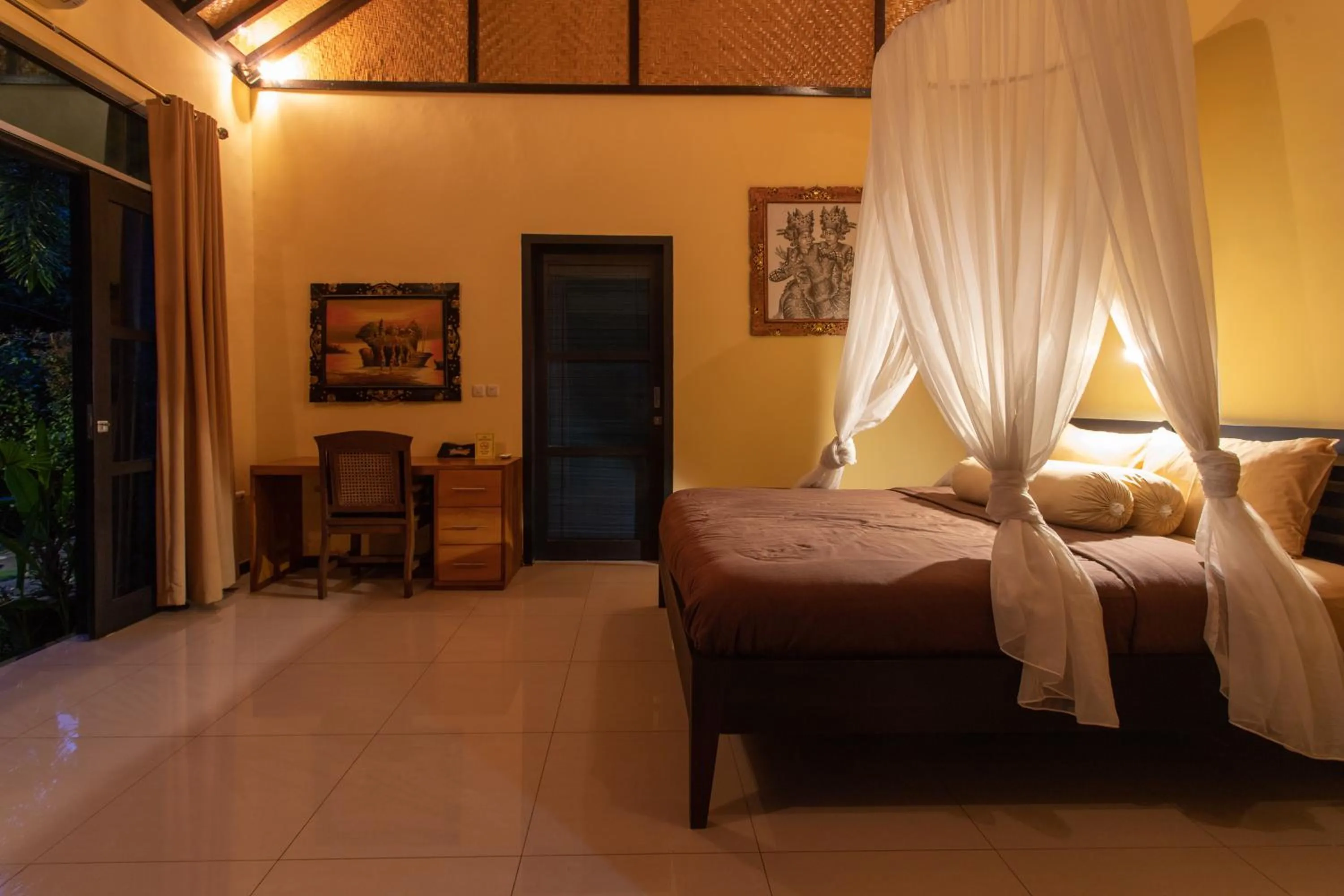 Bed in Villa Latebra