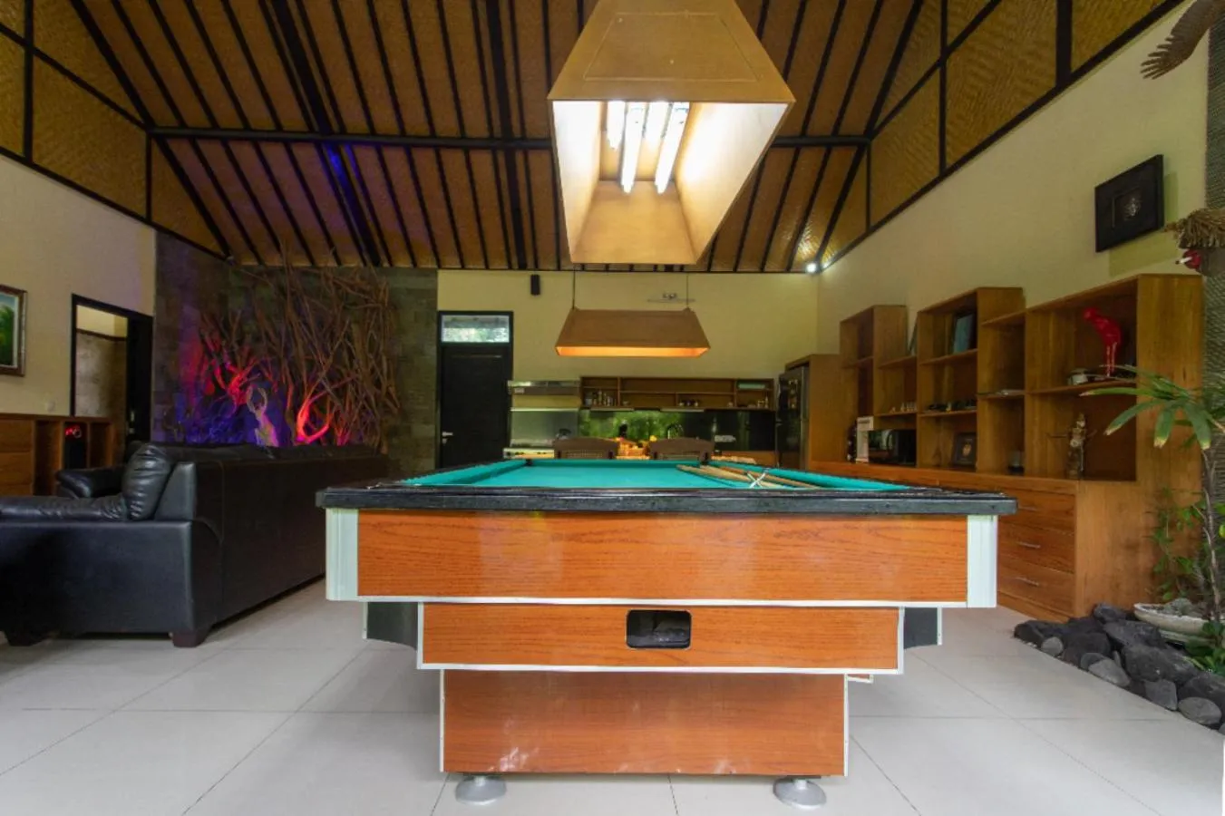 Billiard in Villa Latebra