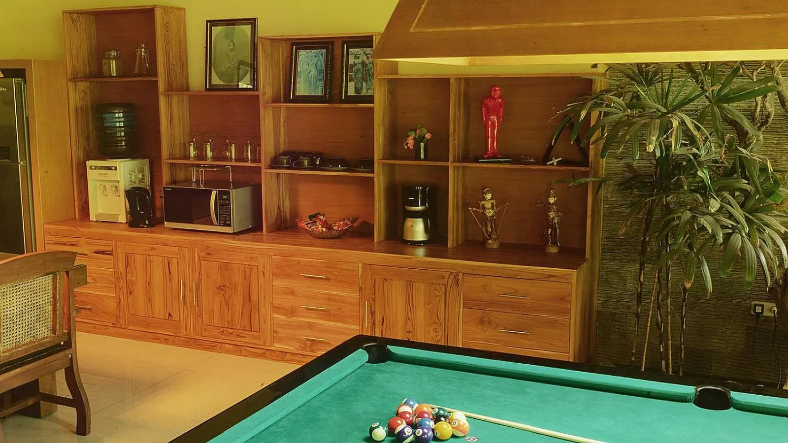 Billiard in Villa Latebra