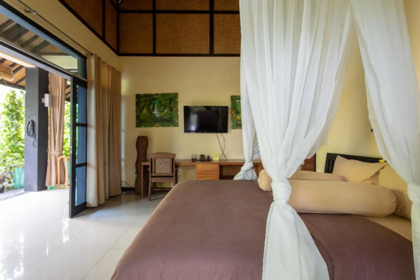 Bed in Villa Latebra
