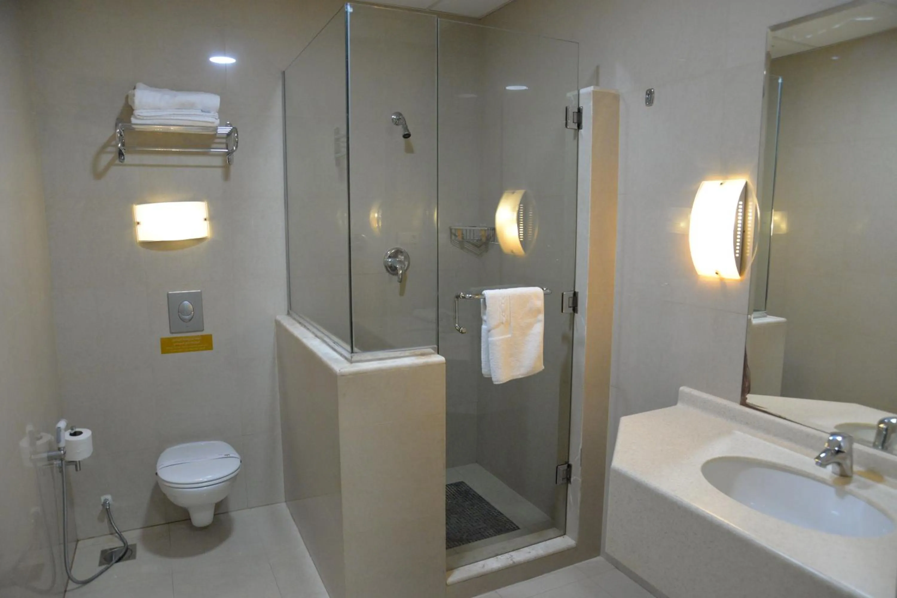 Shower in The Palace Suites