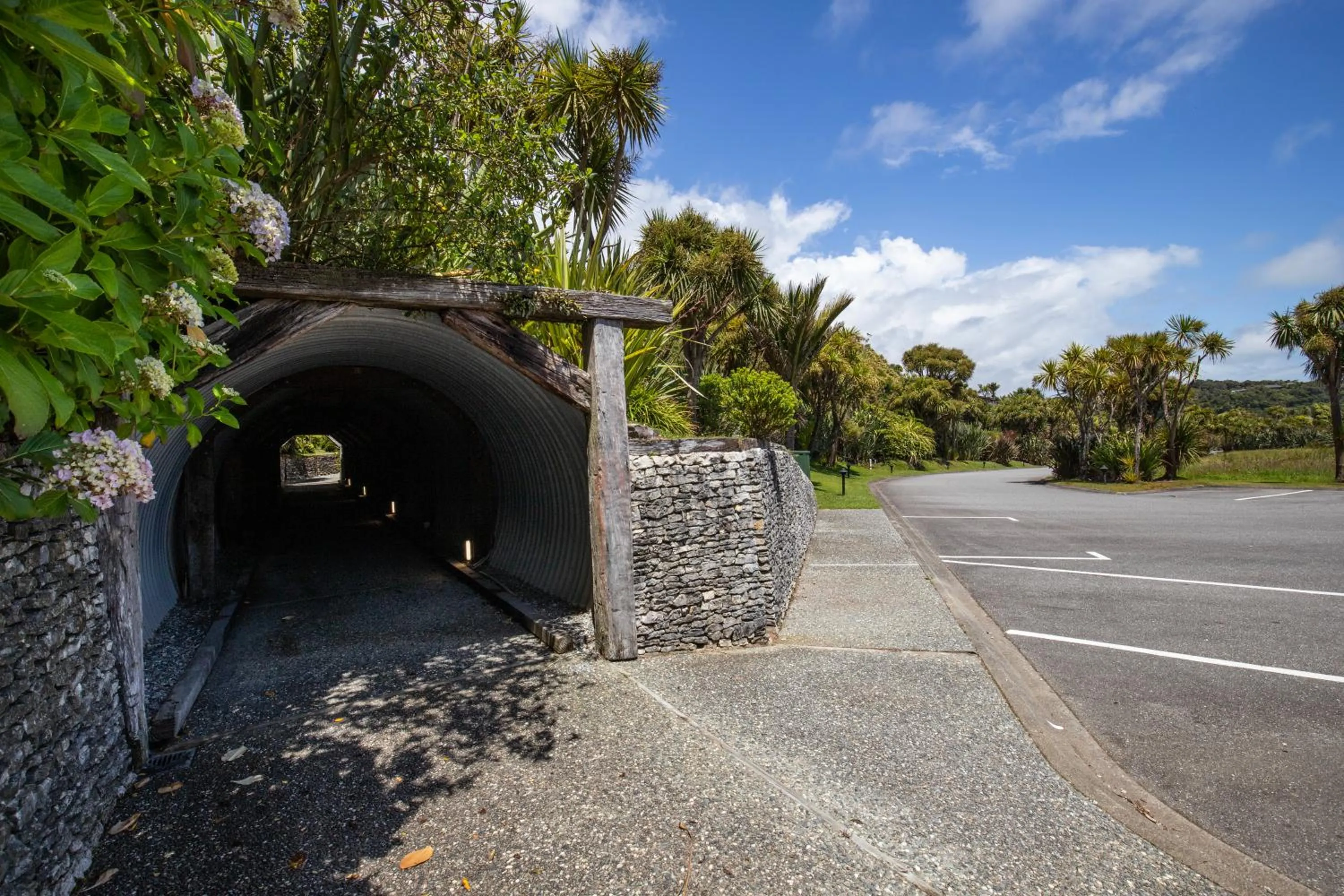 Garden in Scenic Hotel Punakaiki