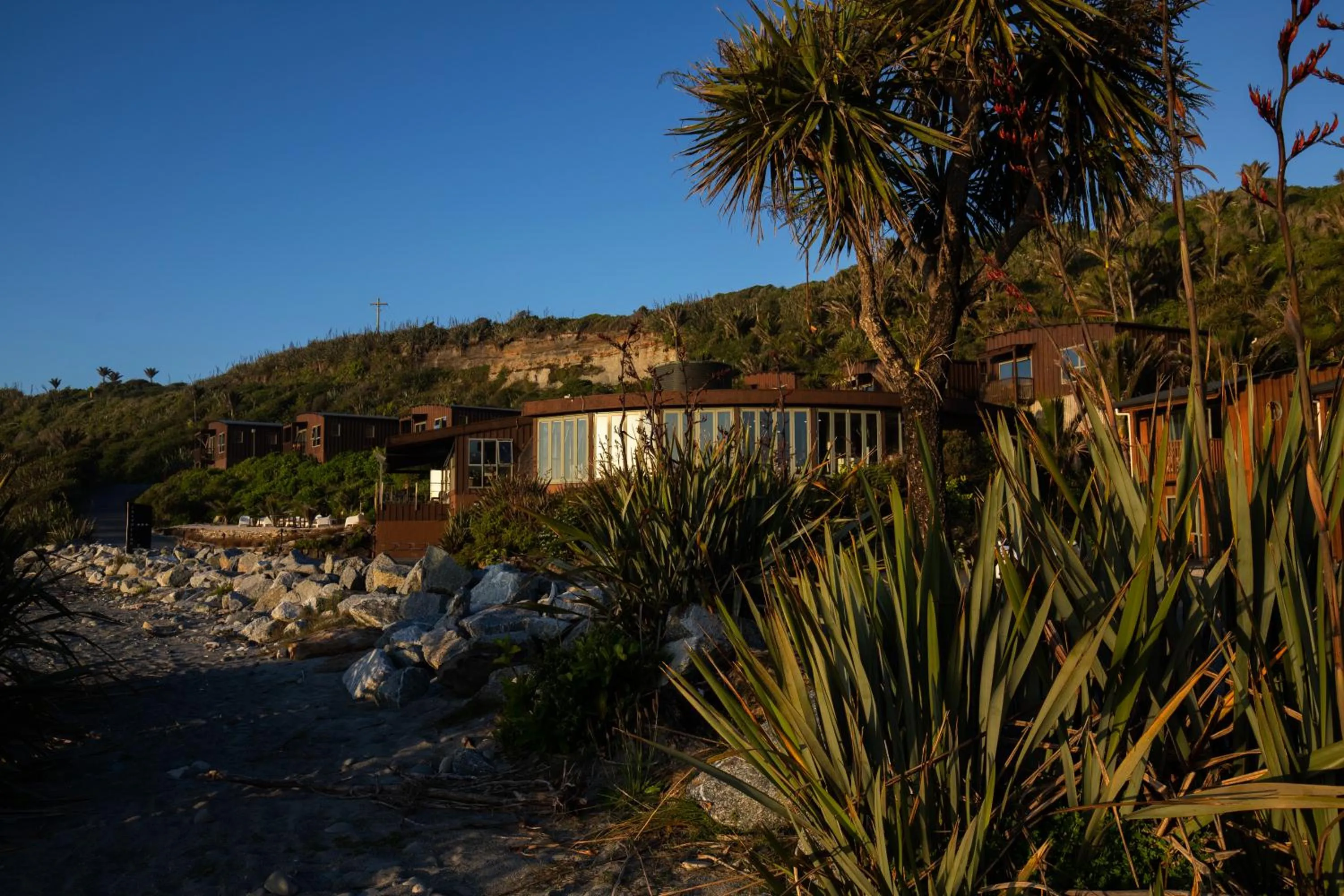 Garden in Scenic Hotel Punakaiki