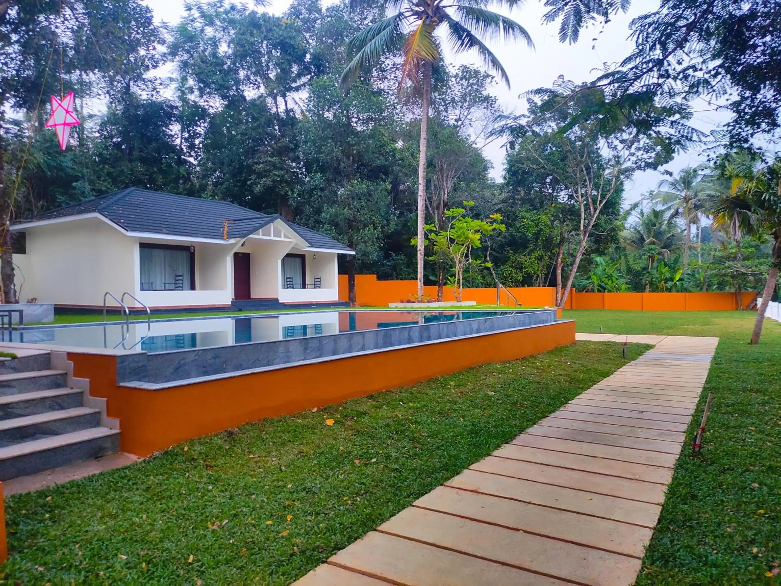 Swimming pool in Fragrant Nature Backwater Resort & Ayurveda Spa Kollam Swimming pool in Fragrant Nature Backwater Resort & Ayurveda Spa Kollam
