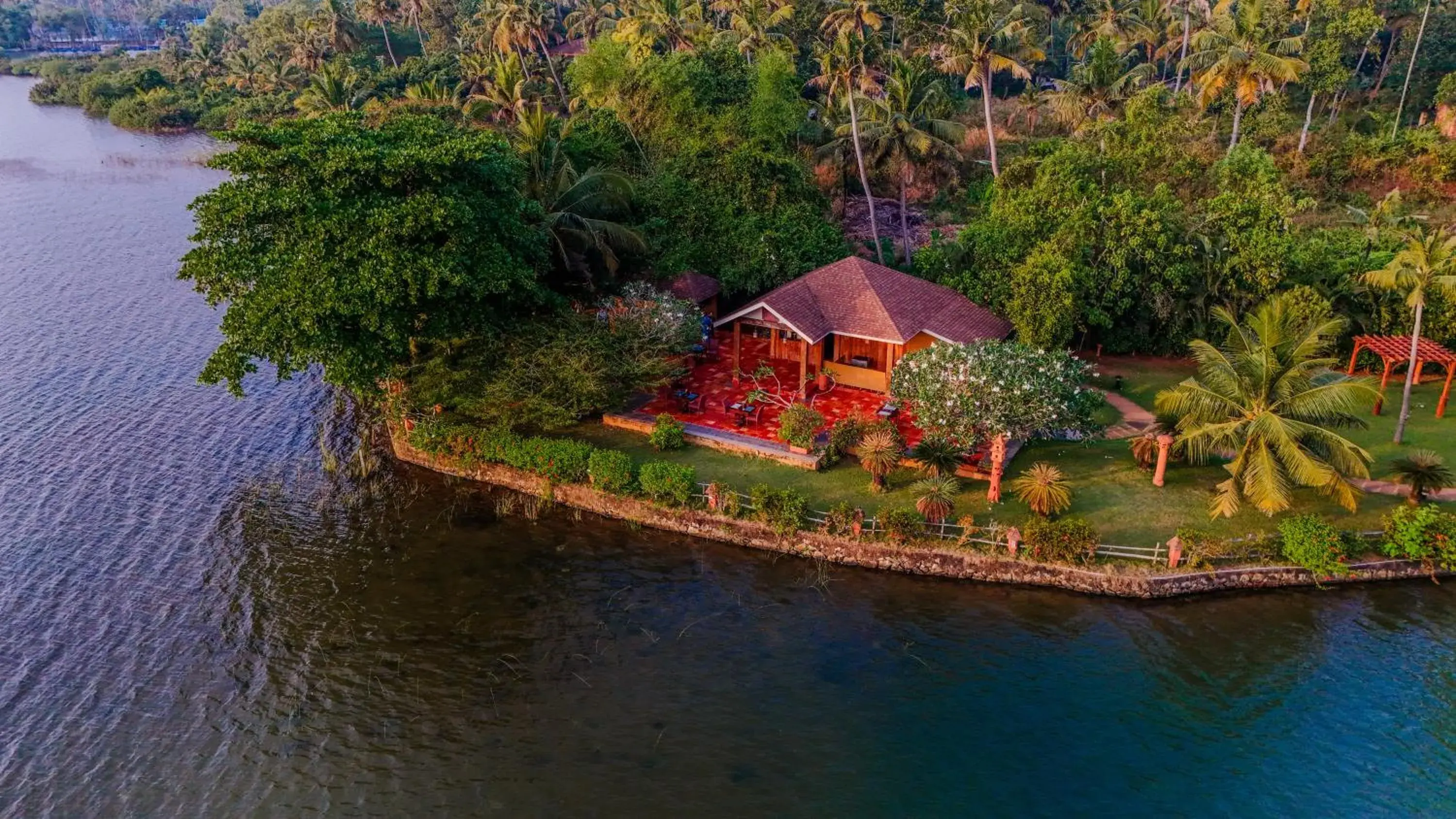 Lake view in Fragrant Nature Backwater Resort & Ayurveda Spa Kollam Lake view in Fragrant Nature Backwater Resort & Ayurveda Spa Kollam