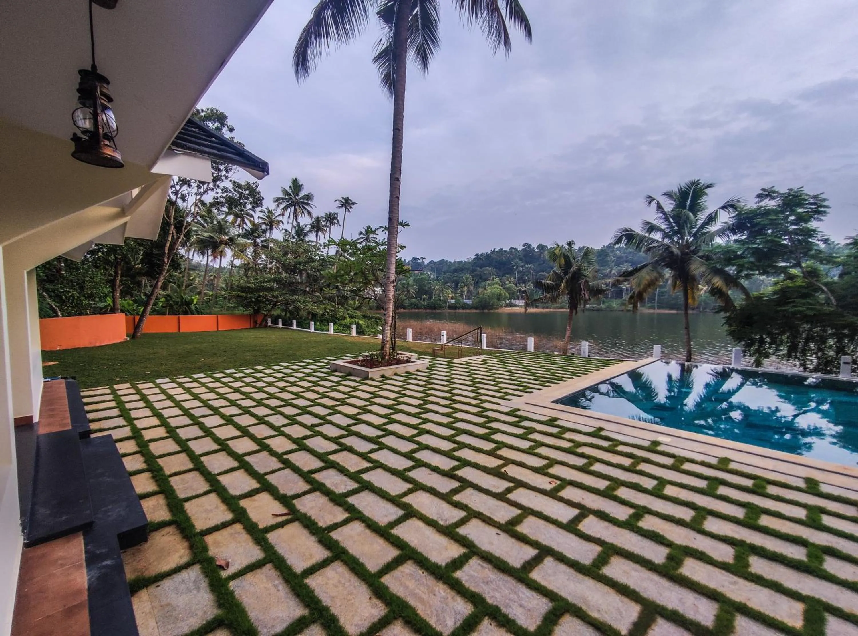 Pool view in Fragrant Nature Backwater Resort & Ayurveda Spa Kollam