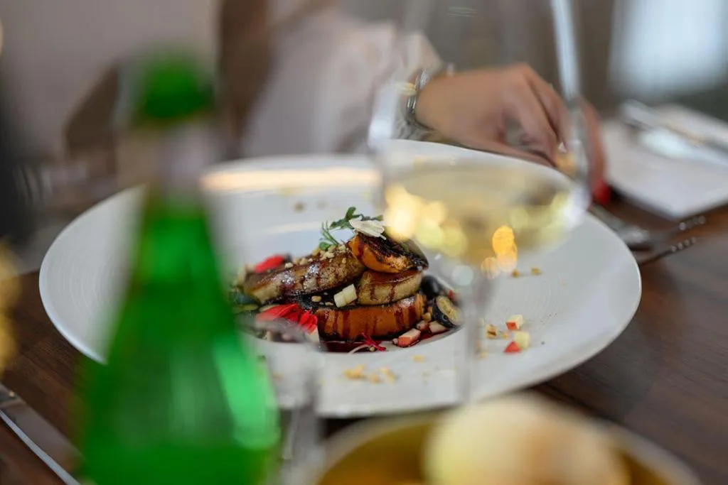 Food close-up in HasHotel