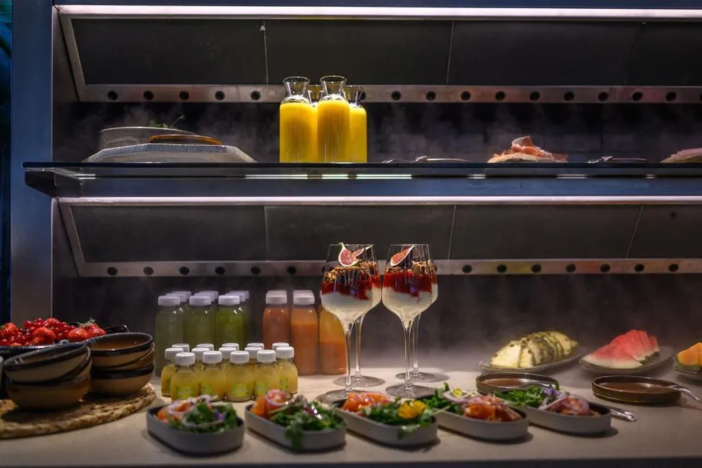 Buffet breakfast in HasHotel