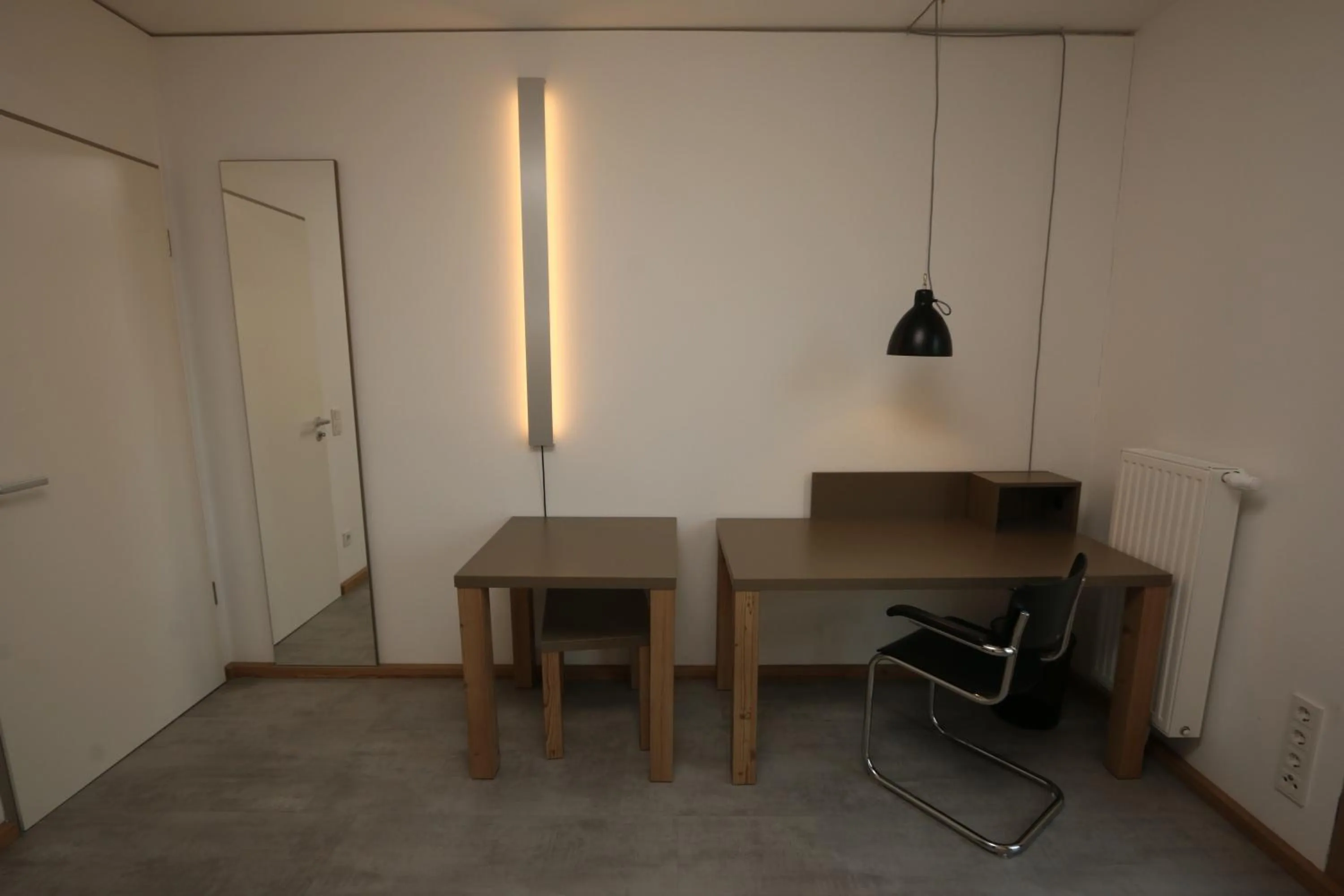 Seating area in Campus Apartments