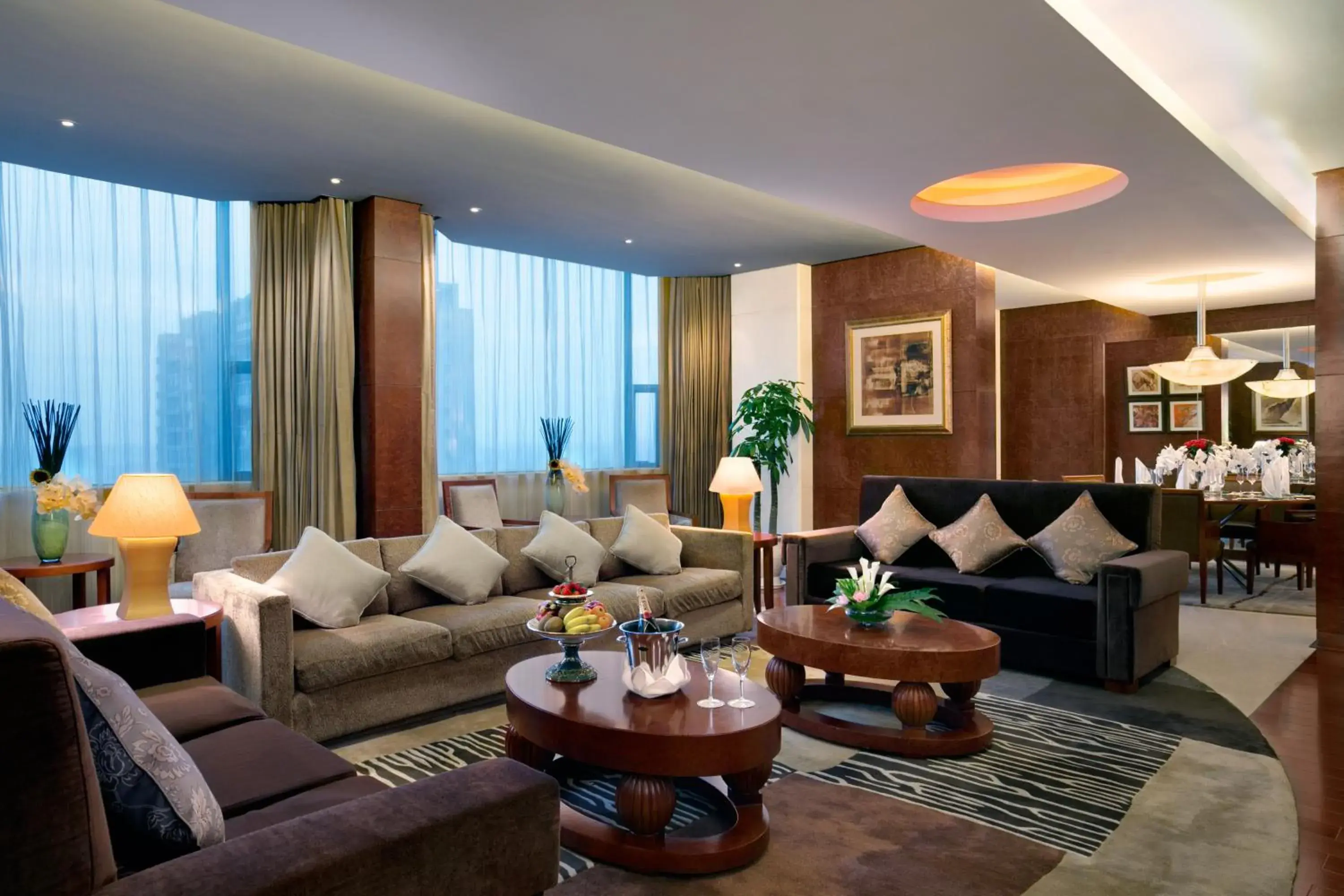 Living room, Seating Area in Kempinski Hotel Chengdu