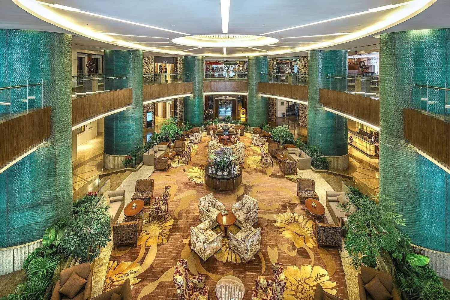 Lobby or reception in Kempinski Hotel Chengdu
