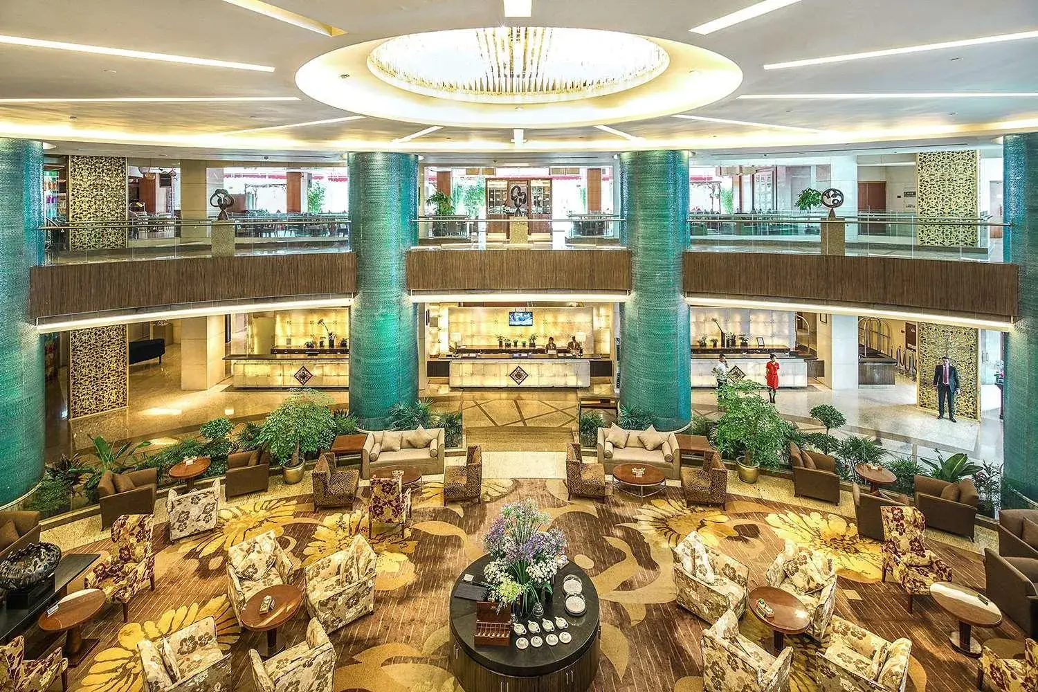 Lobby or reception, Restaurant/Places to Eat in Kempinski Hotel Chengdu