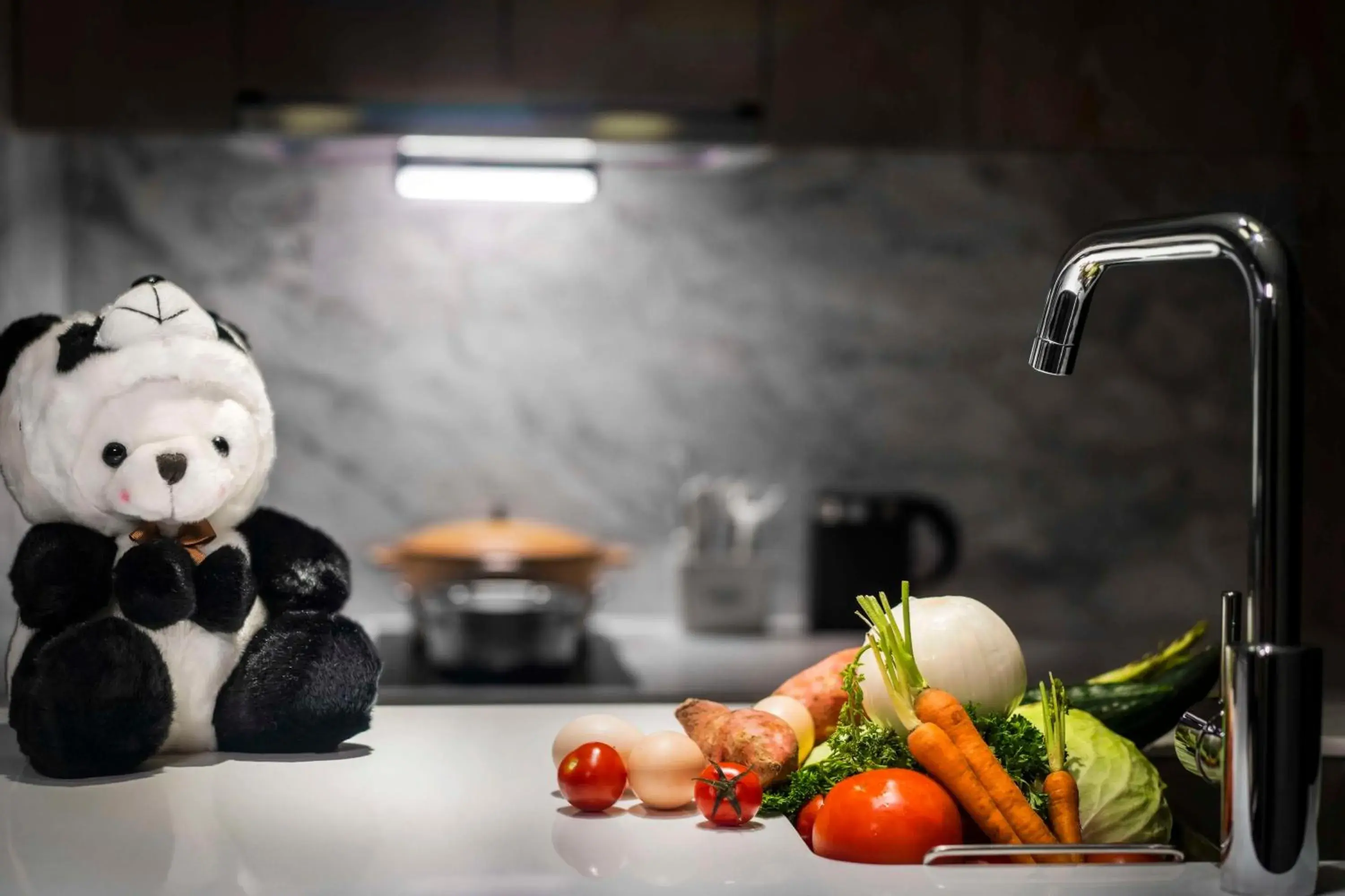 Kitchen or kitchenette in Kempinski Hotel Chengdu