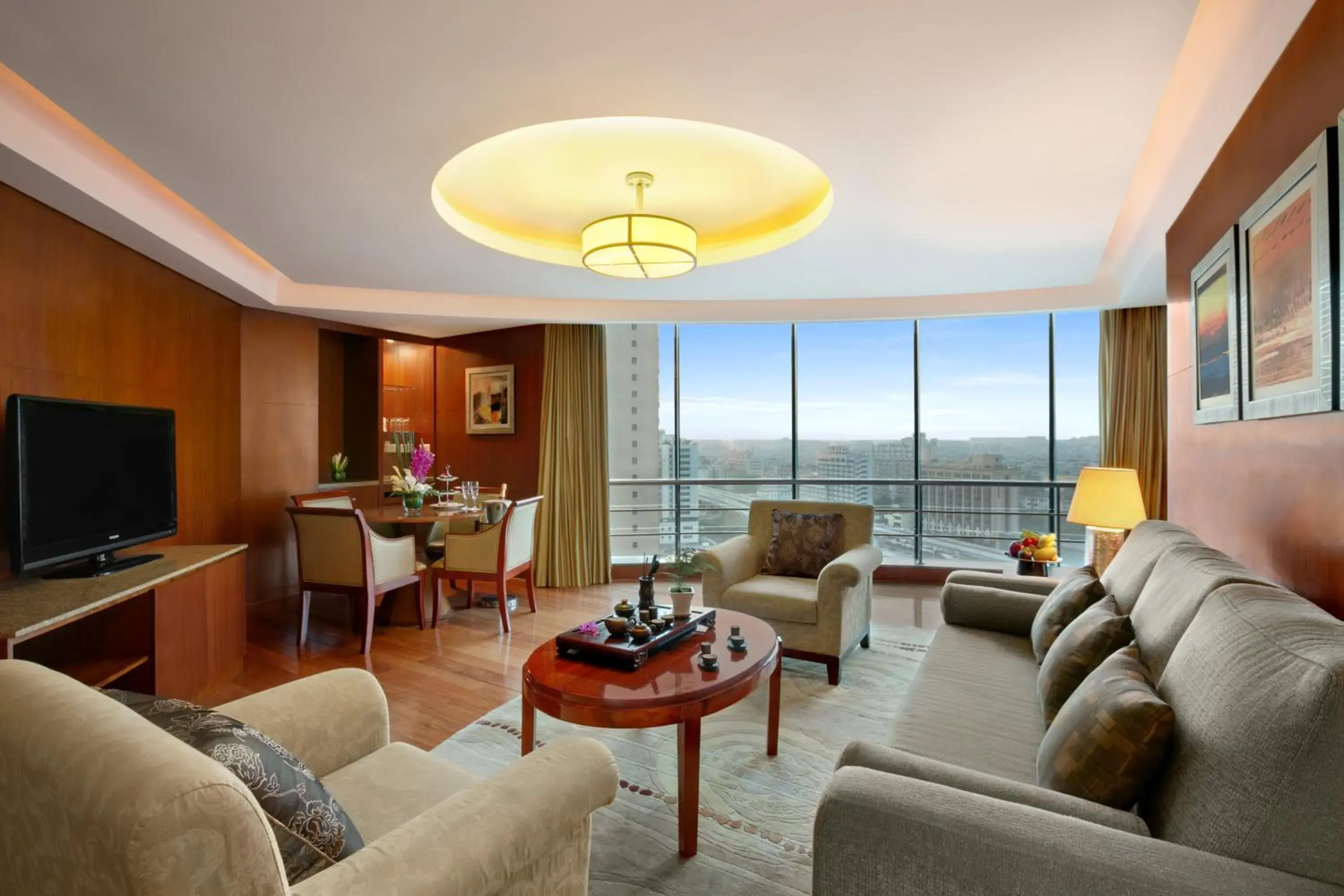 Living room, Seating Area in Kempinski Hotel Chengdu