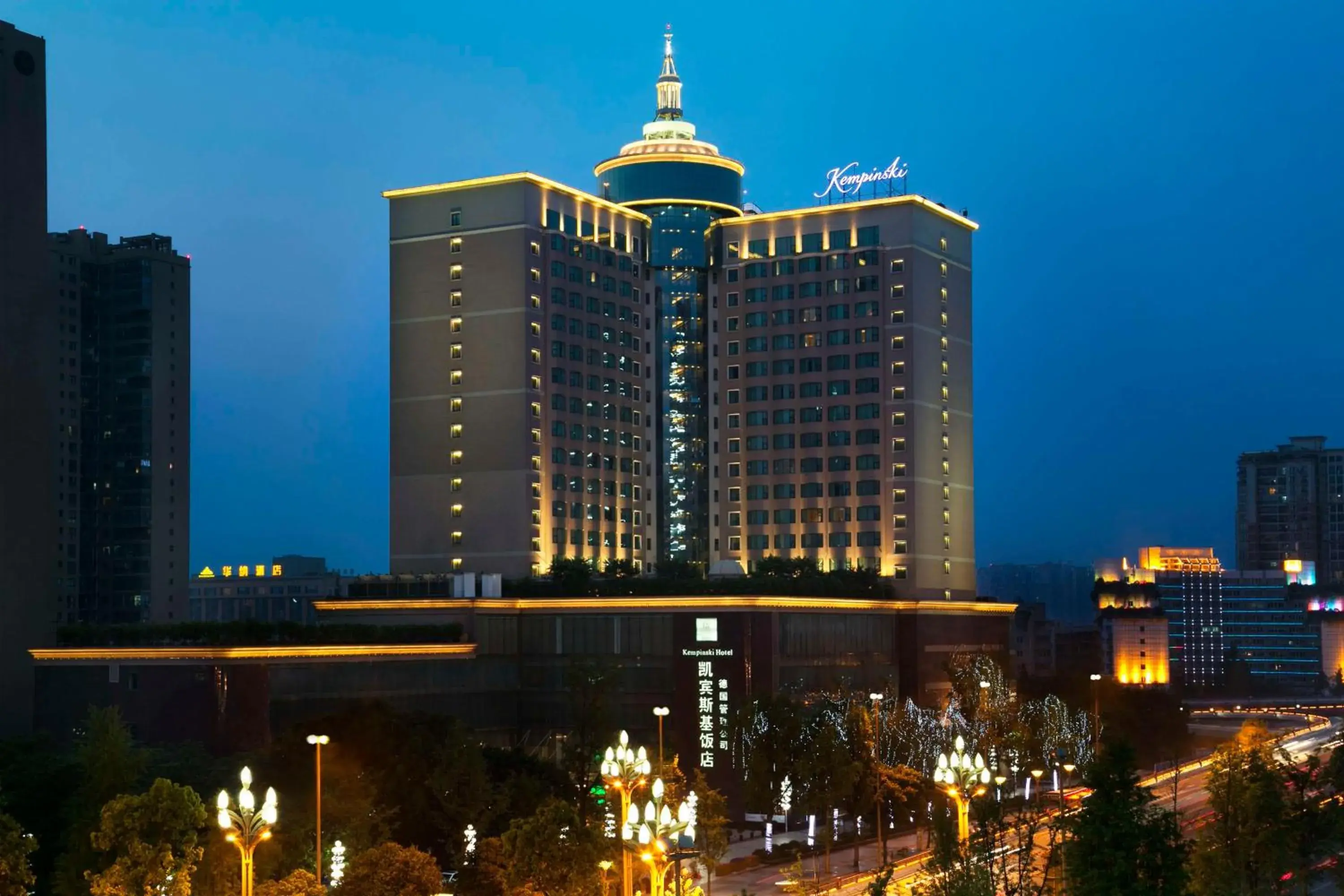 Property building in Kempinski Hotel Chengdu