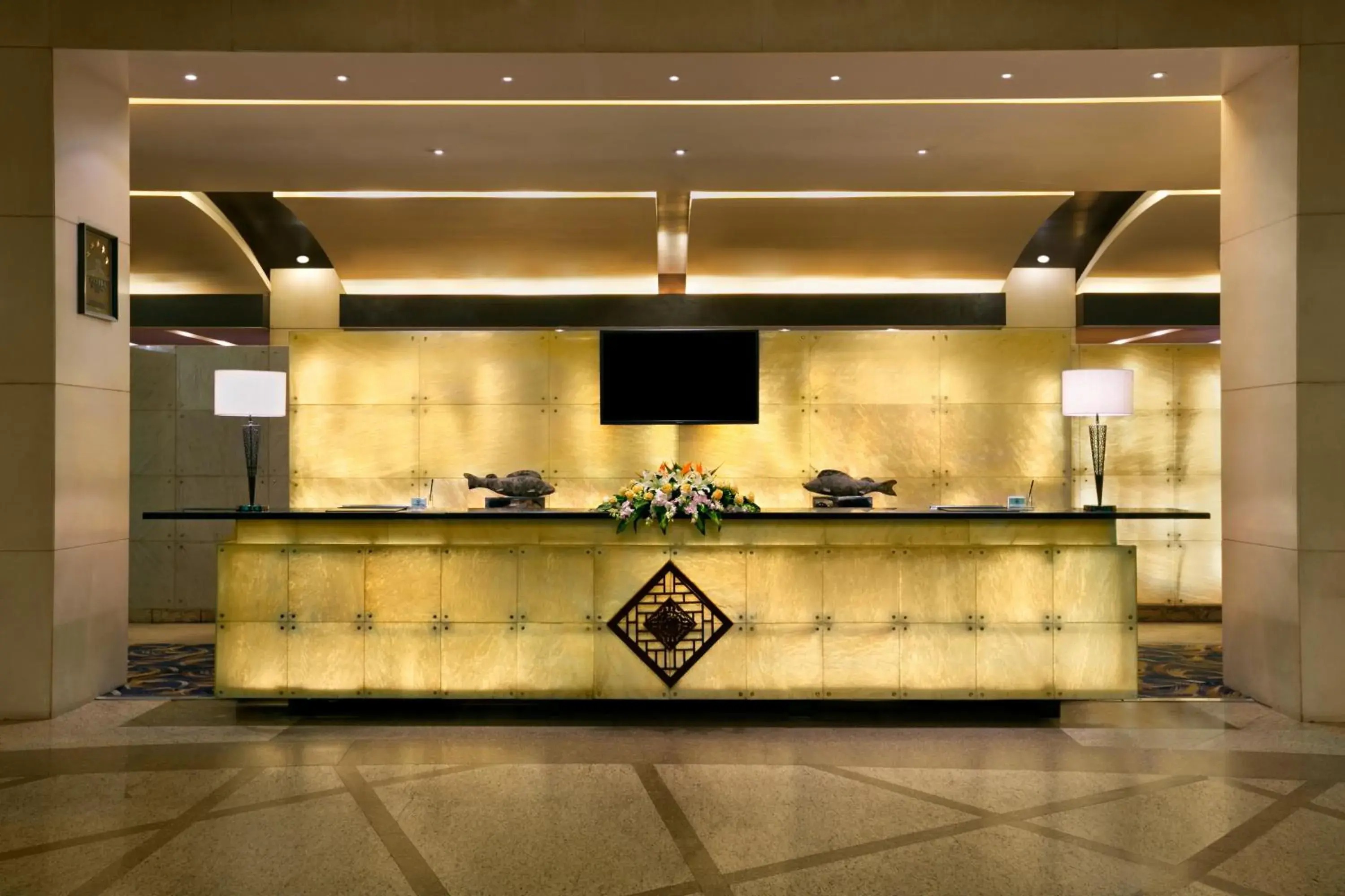 Lobby or reception in Kempinski Hotel Chengdu