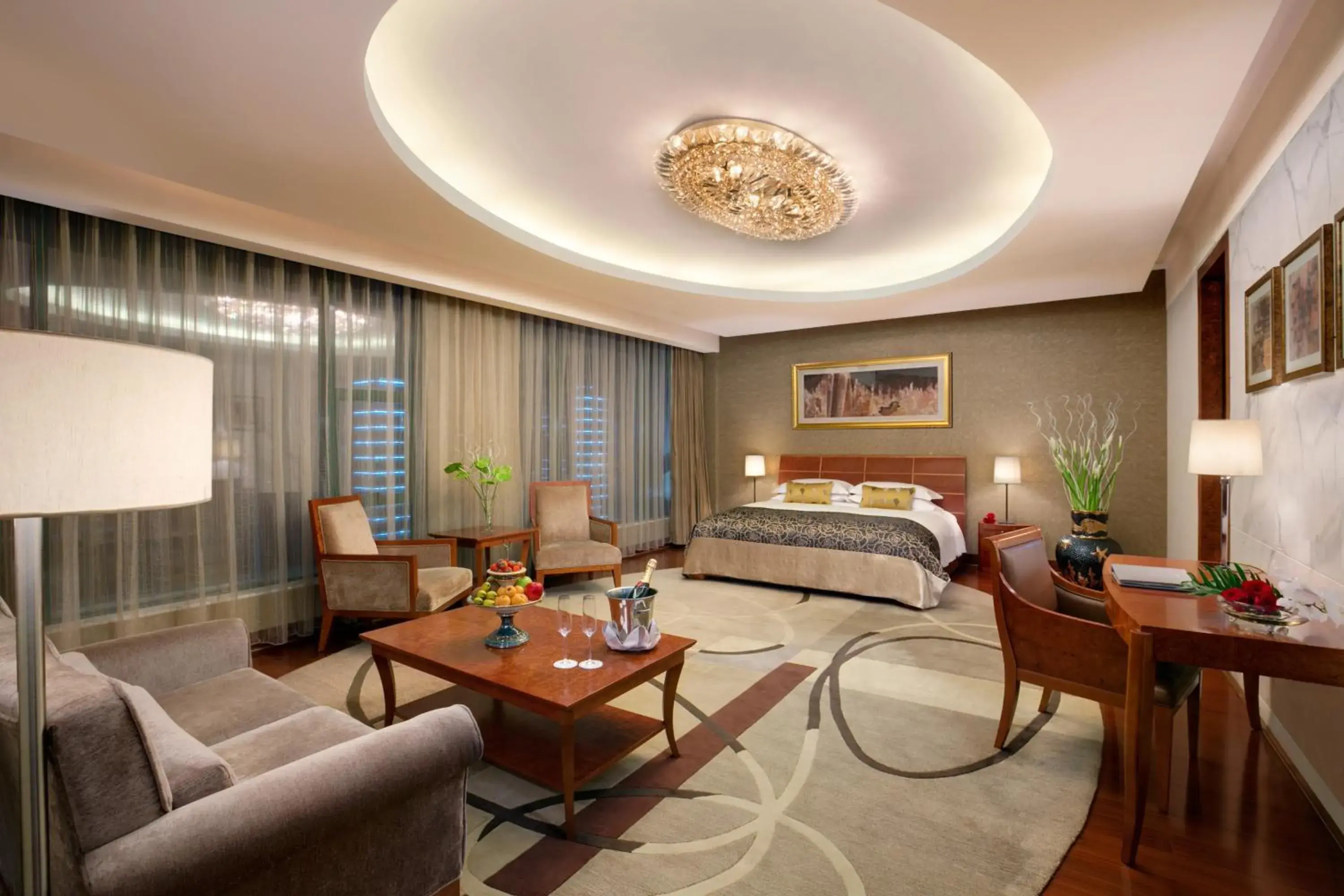 Photo of the whole room in Kempinski Hotel Chengdu