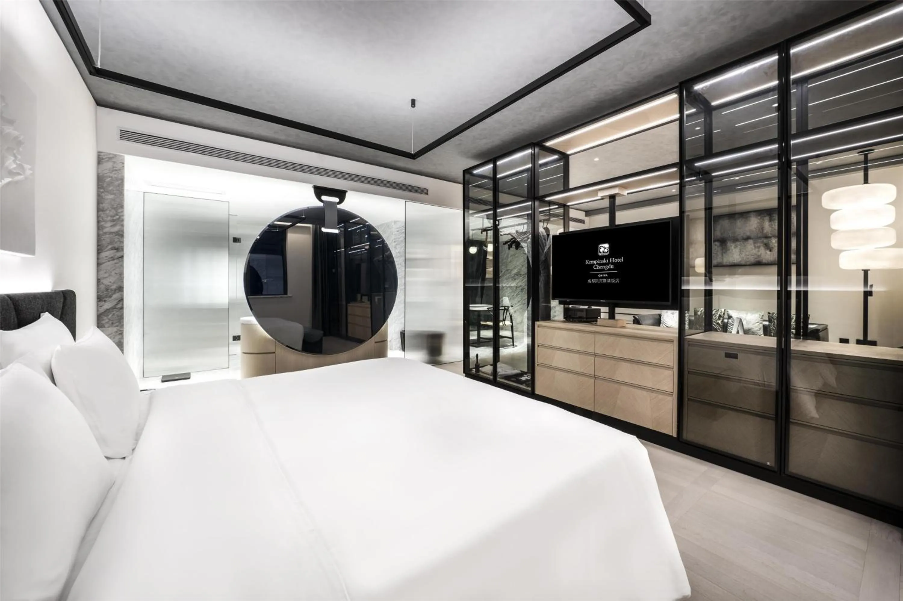 Bedroom, Bed in Kempinski Hotel Chengdu-City Center