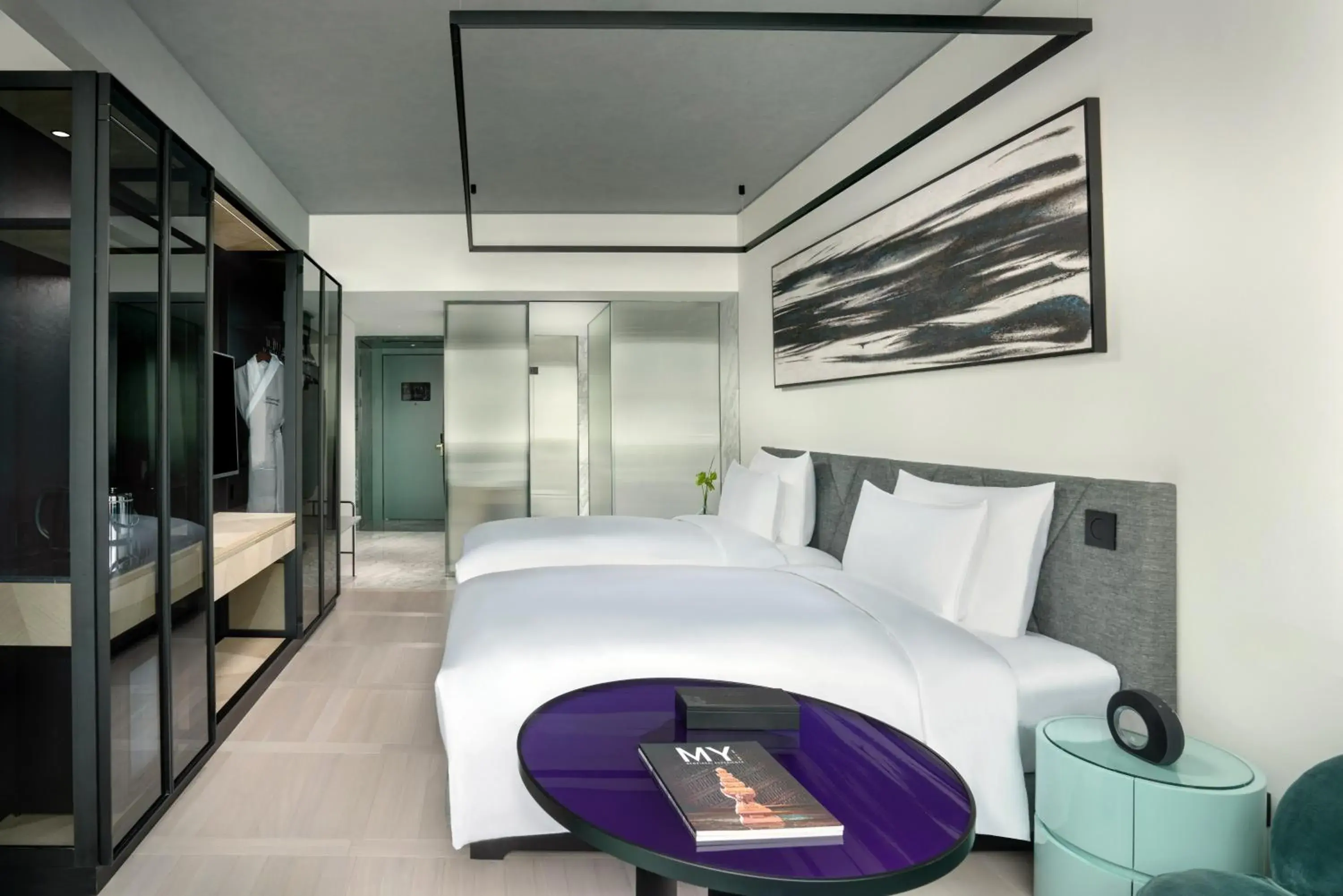 Bed in Kempinski Hotel Chengdu