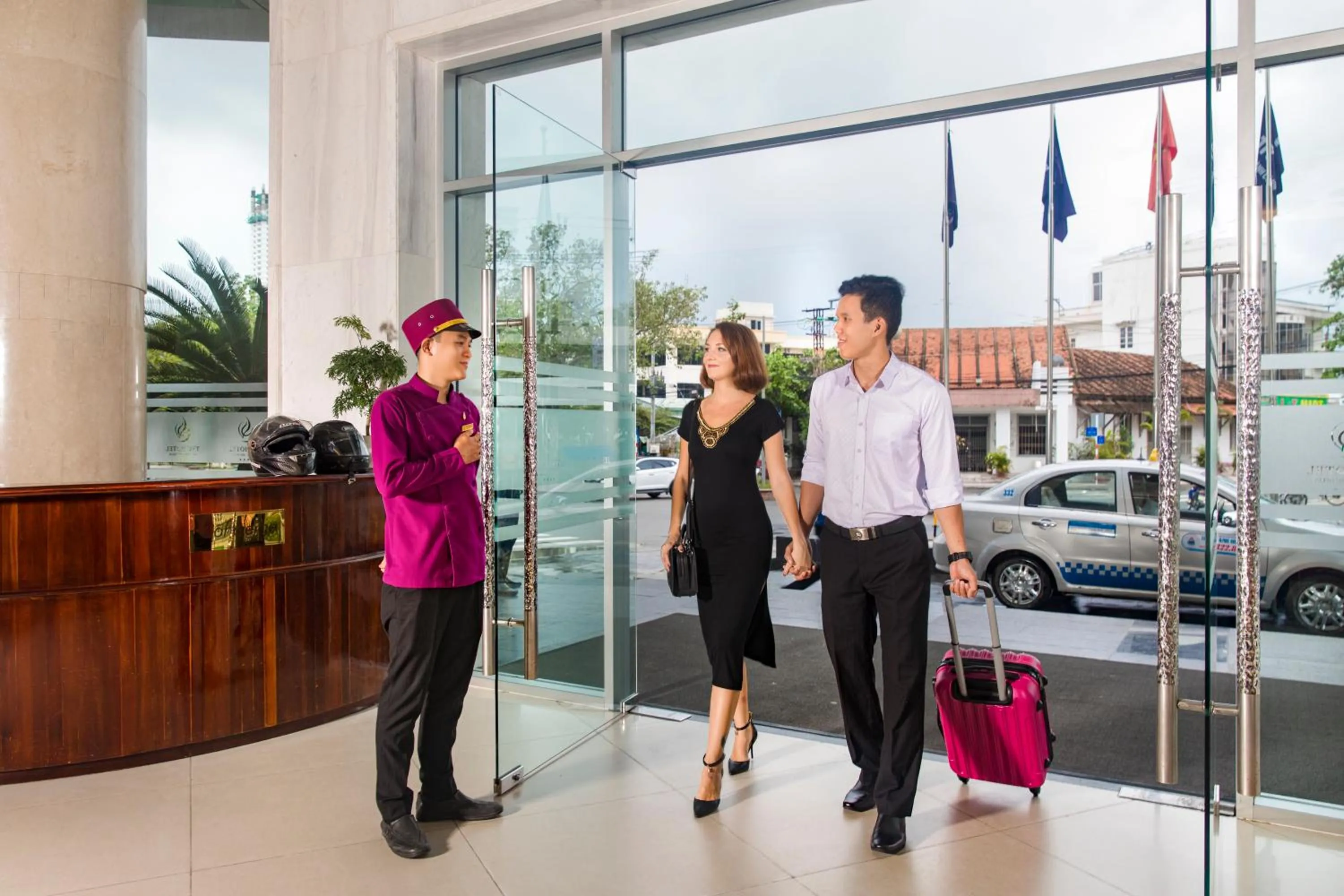 Staff in TTC Hotel Michelia